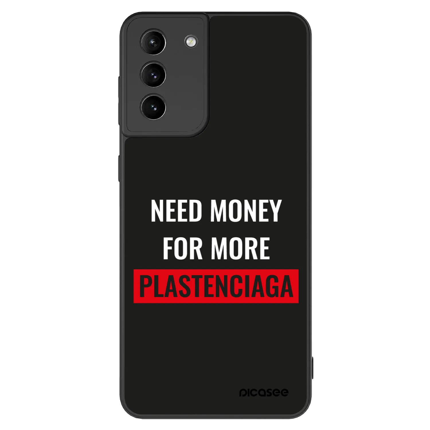 Picasee ULTIMATE CASE pro Samsung Galaxy S21+ 5G G996F - More PLASTENCIAGA