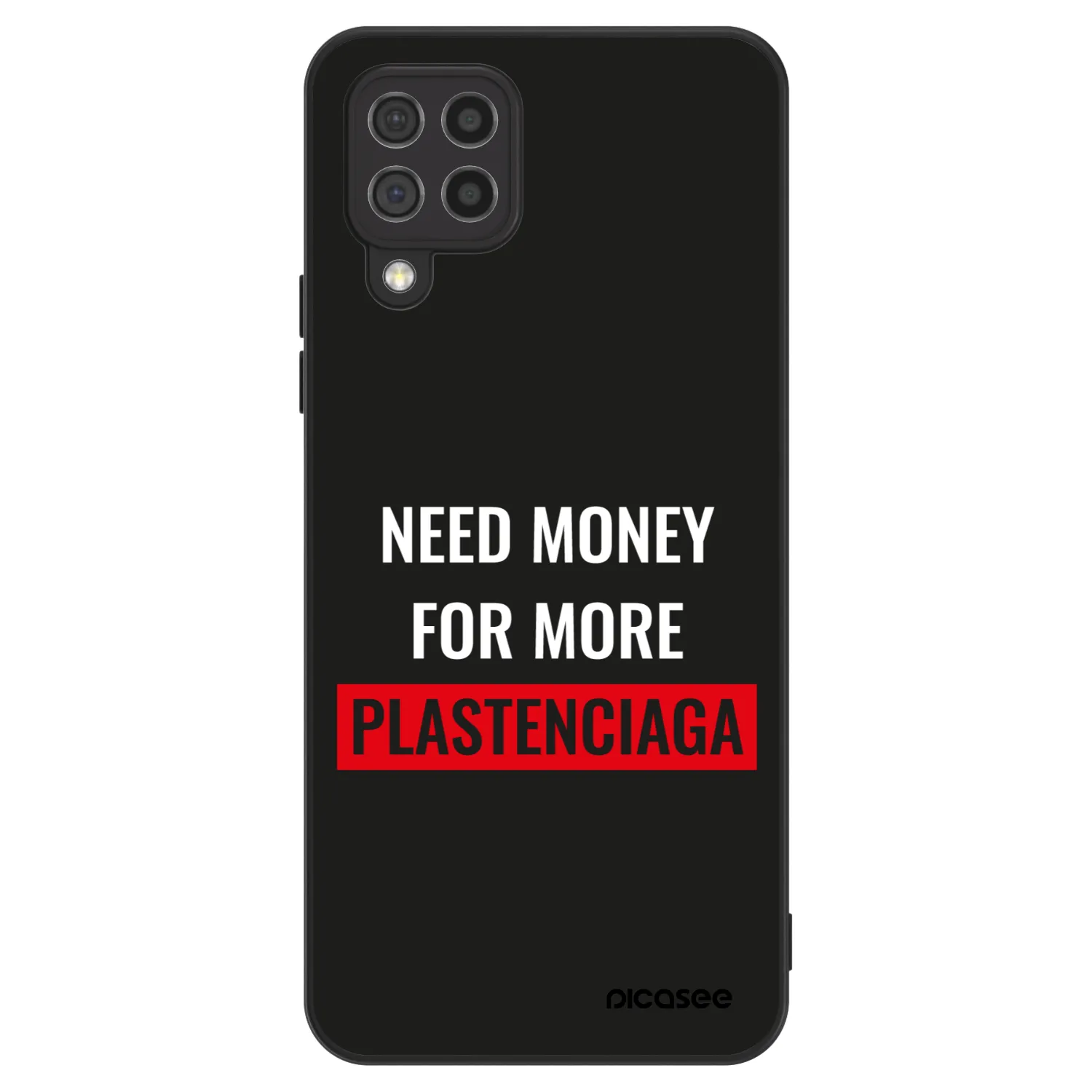 Picasee ULTIMATE CASE pro Samsung Galaxy A22 A225F 4G - More PLASTENCIAGA
