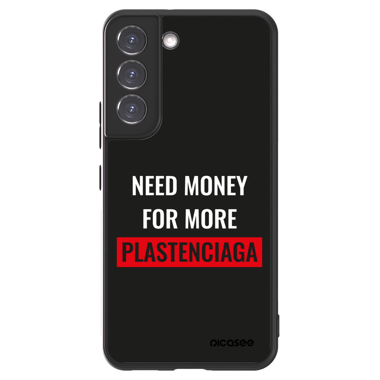 Picasee ULTIMATE CASE pro Samsung Galaxy S22 5G - More PLASTENCIAGA