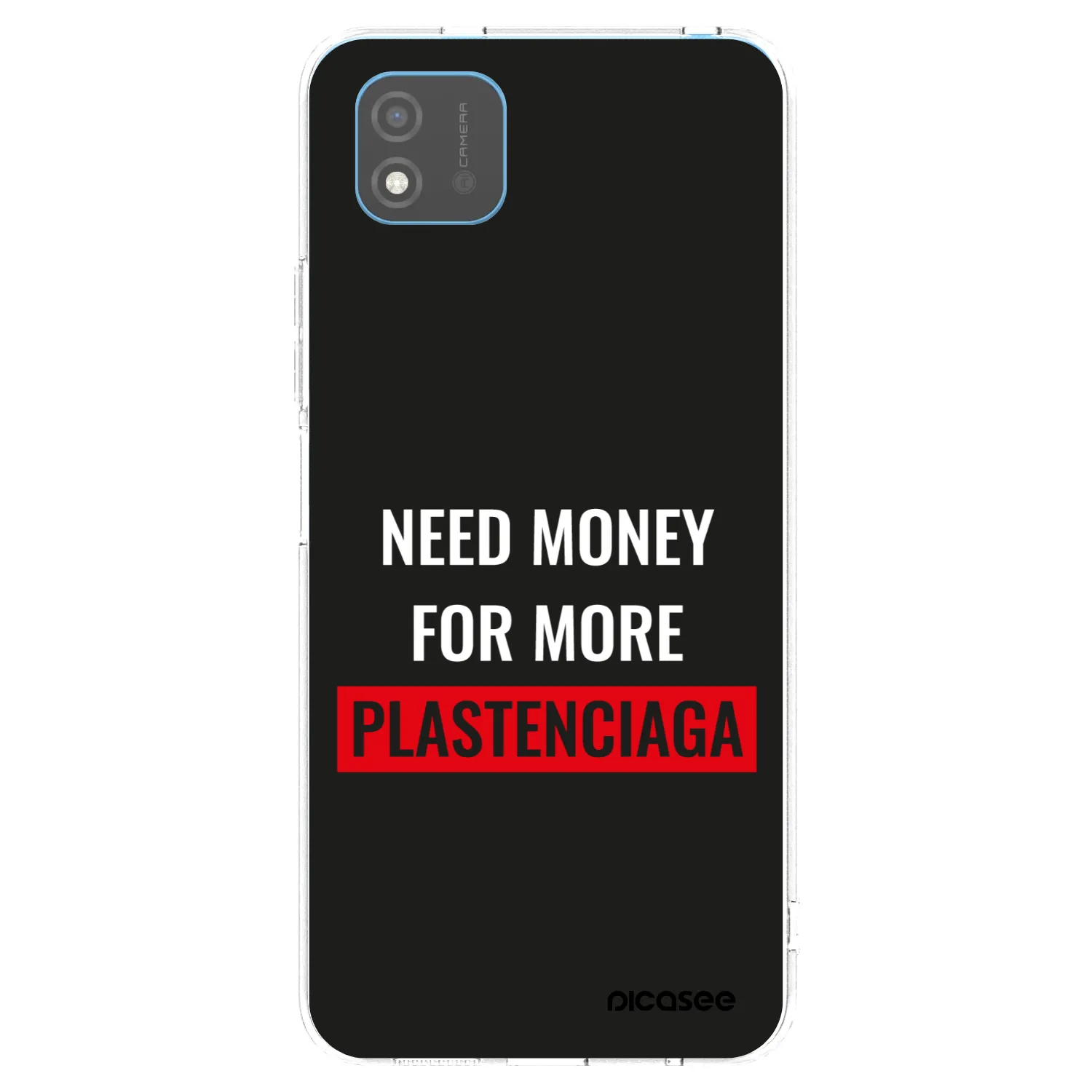 Picasee silikonový průhledný obal pro Realme C11 (2021) - More PLASTENCIAGA