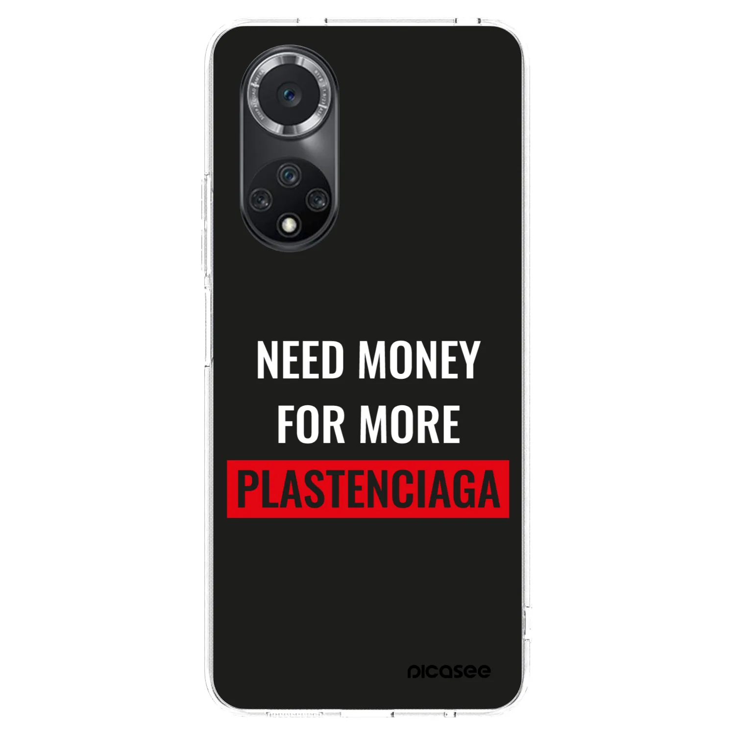 Picasee silikonový průhledný obal pro Huawei Nova 9 SE - More PLASTENCIAGA