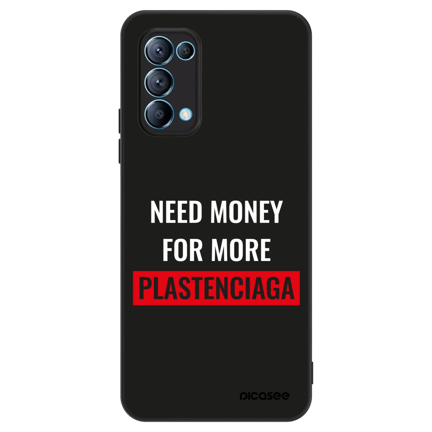 Picasee ULTIMATE CASE pro OPPO Reno 5 5G - More PLASTENCIAGA