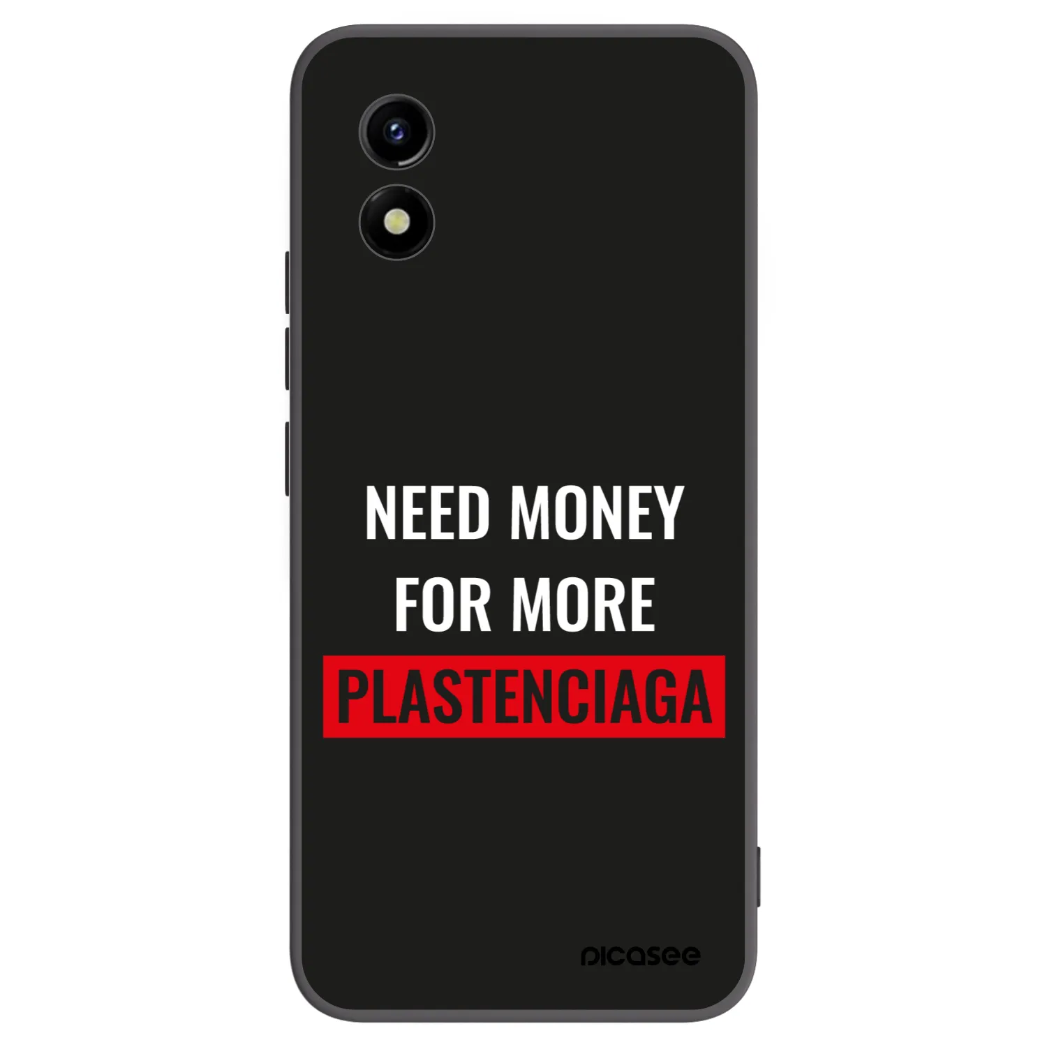Picasee silikonový černý obal pro Vivo Y01 - More PLASTENCIAGA