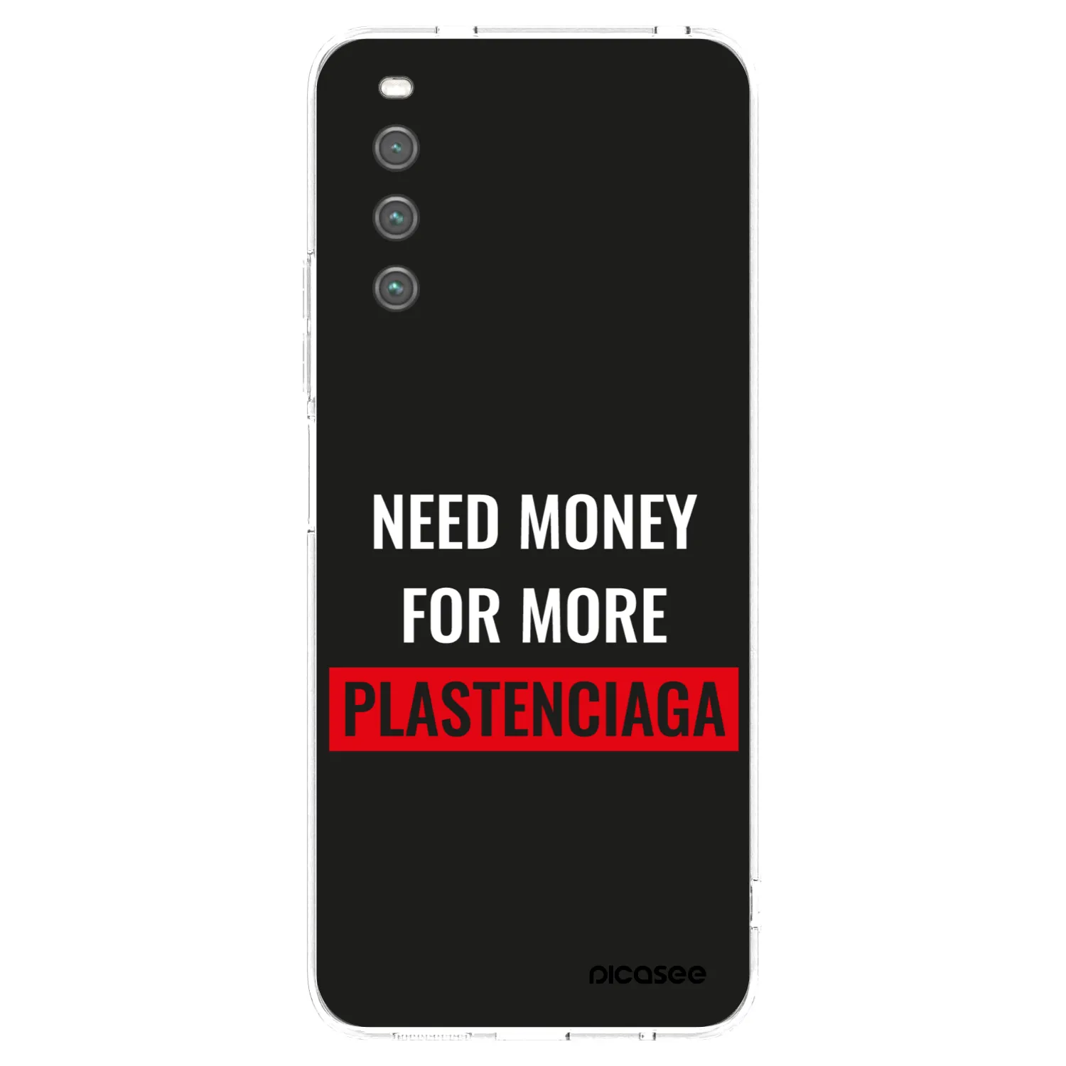 Picasee silikonový průhledný obal pro Sony Xperia 10 IV 5G - More PLASTENCIAGA