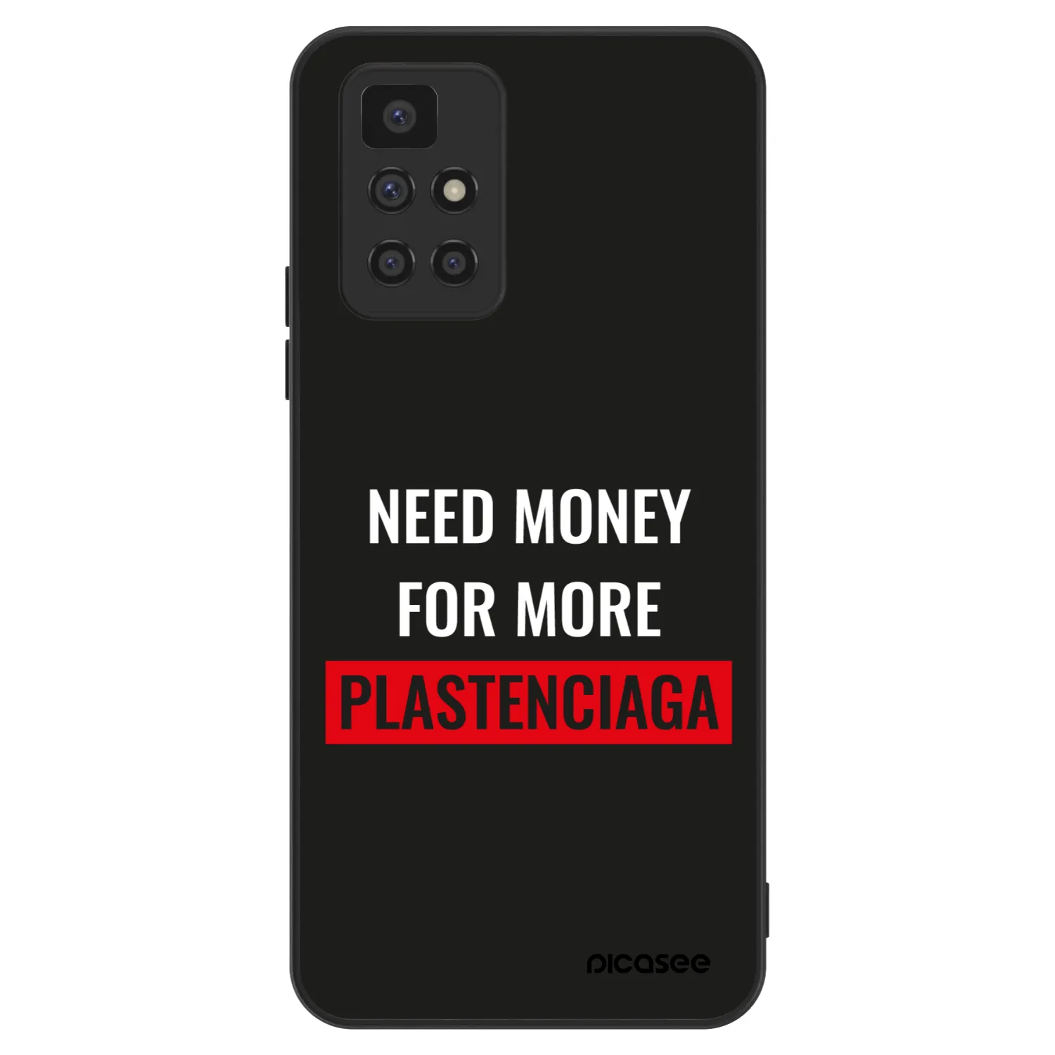 Picasee ULTIMATE CASE pro Xiaomi Redmi 10 (2022) - More PLASTENCIAGA