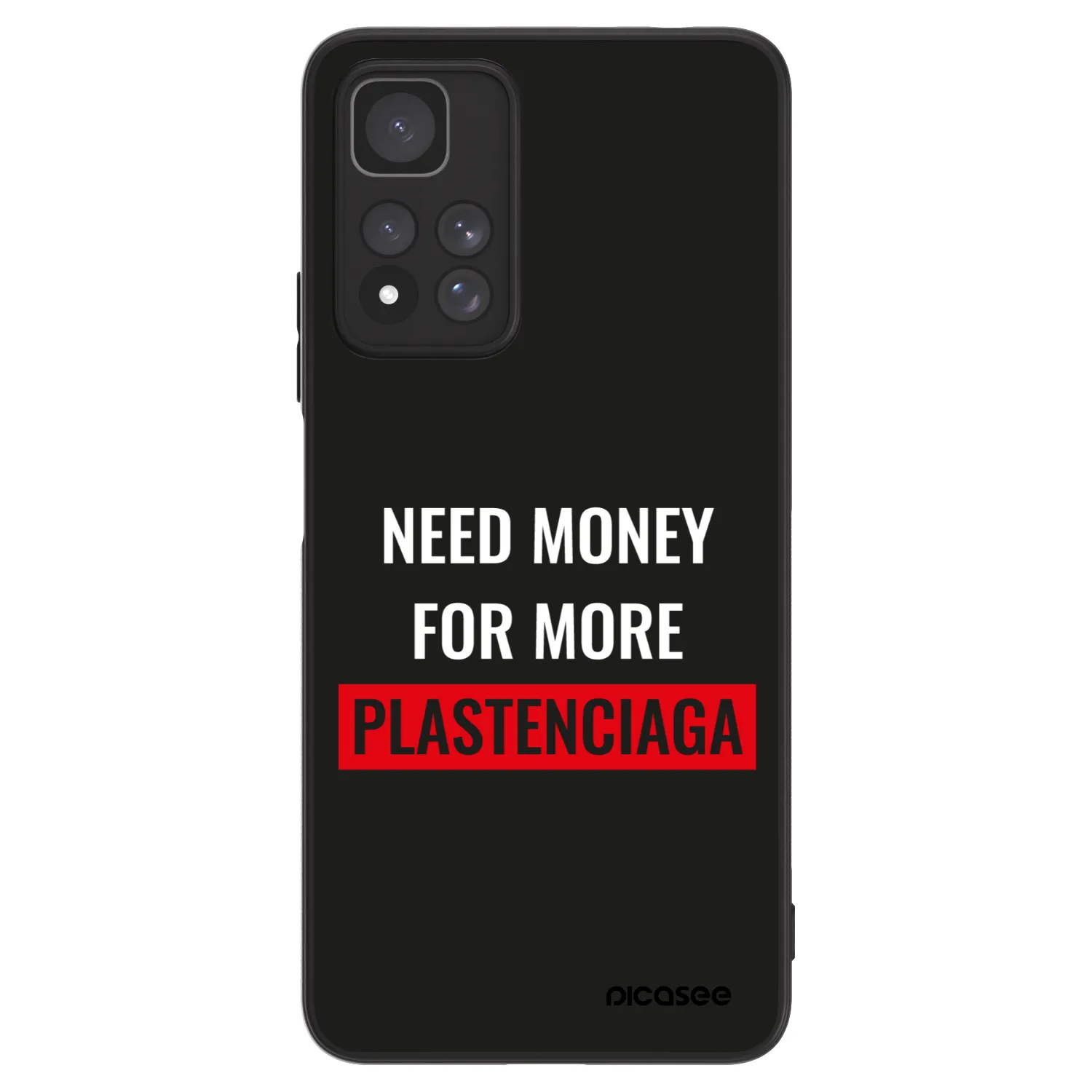 Picasee ULTIMATE CASE pro Xiaomi Redmi Note 11 Pro+ 5G - More PLASTENCIAGA
