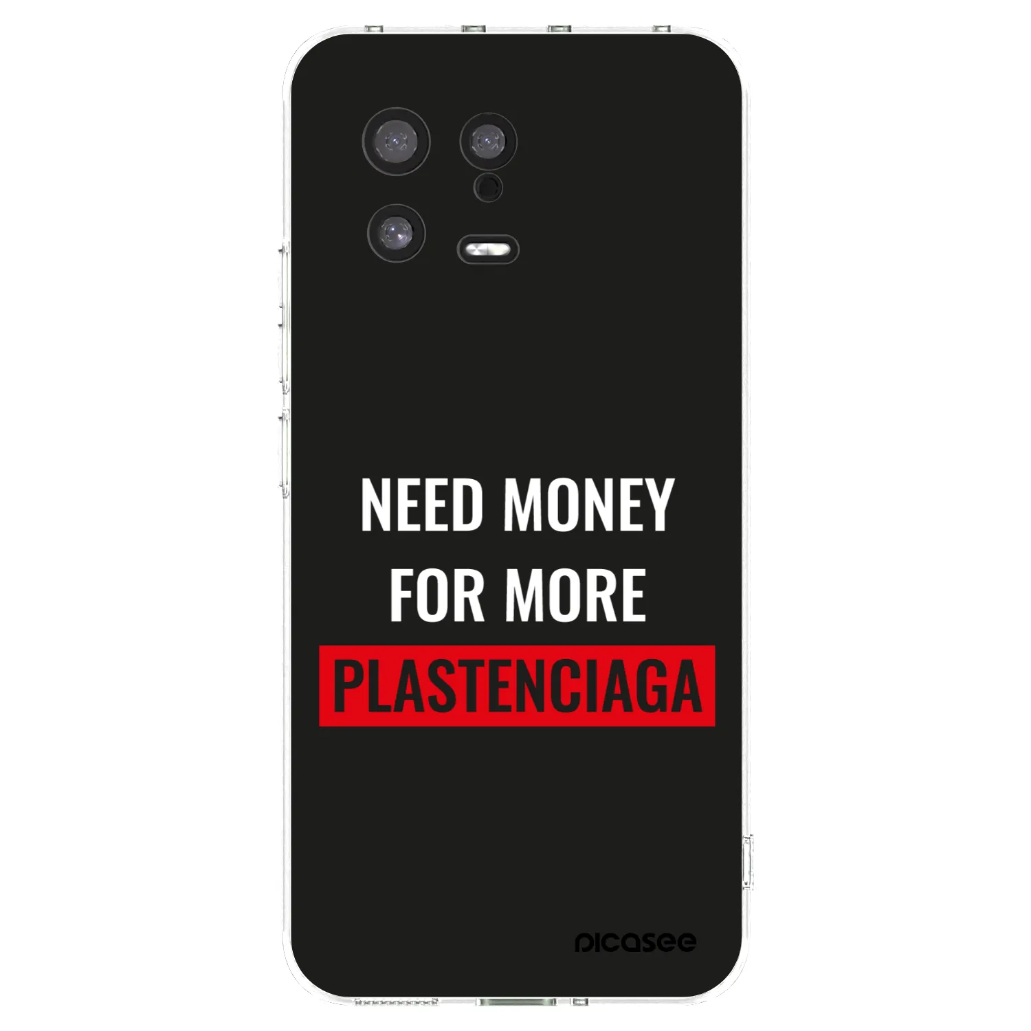Picasee silikonový průhledný obal pro Xiaomi 13 - More PLASTENCIAGA