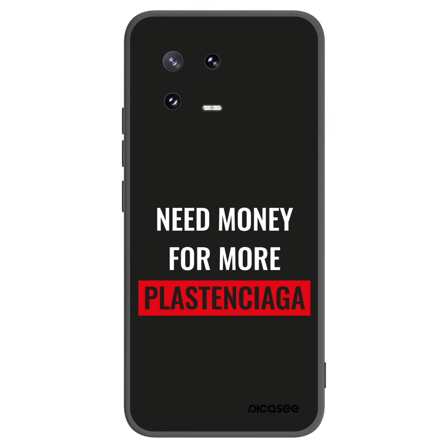 Picasee silikonový černý obal pro Xiaomi 13 Pro - More PLASTENCIAGA