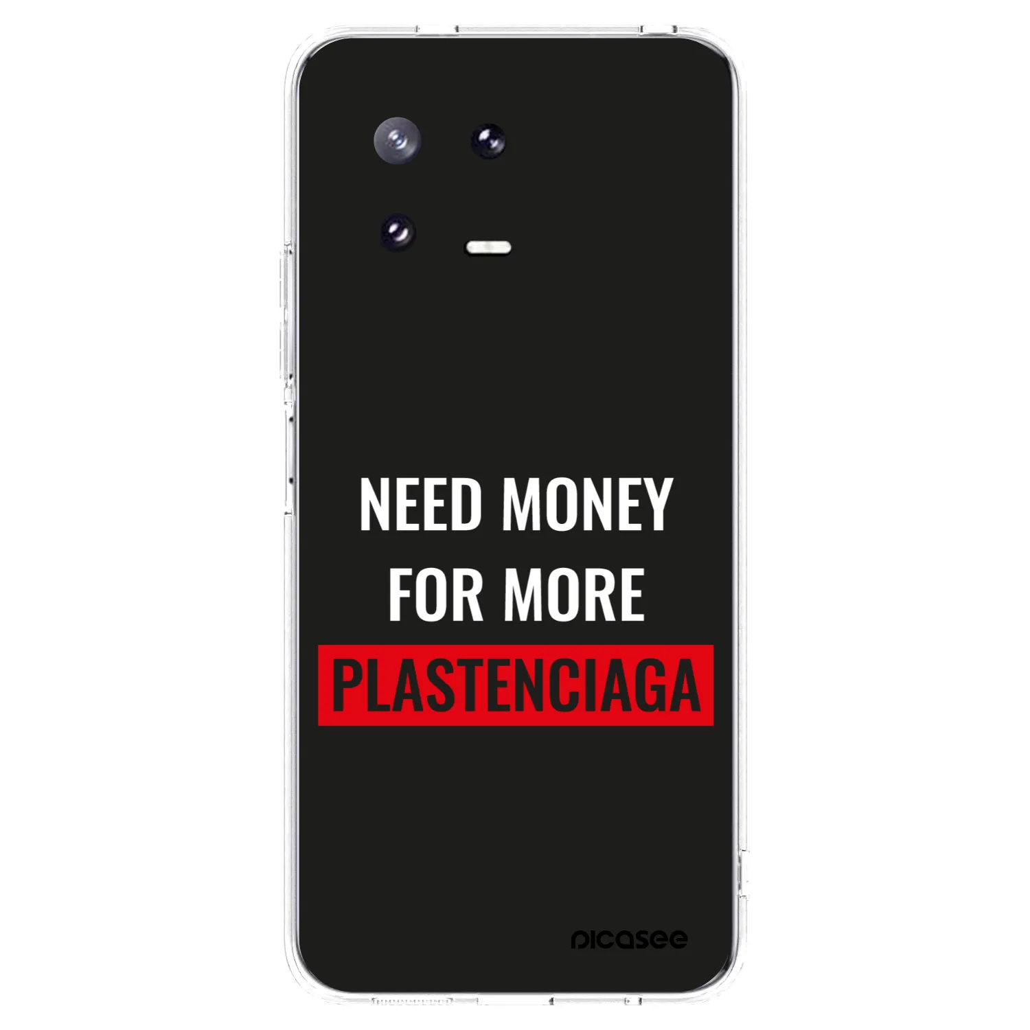 Picasee silikonový průhledný obal pro Xiaomi 13 Pro - More PLASTENCIAGA