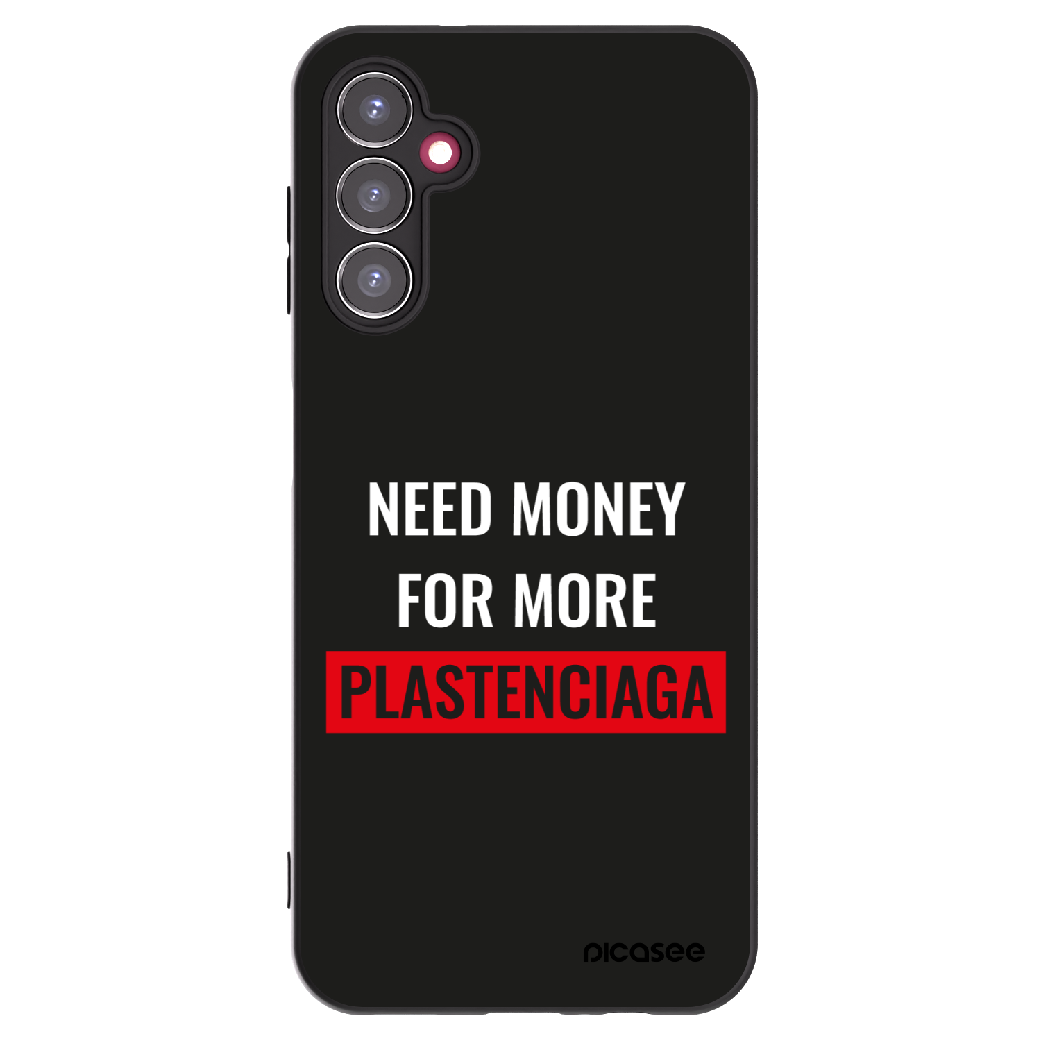 Picasee silikonový černý obal pro Samsung Galaxy A14 5G A146P - More PLASTENCIAGA