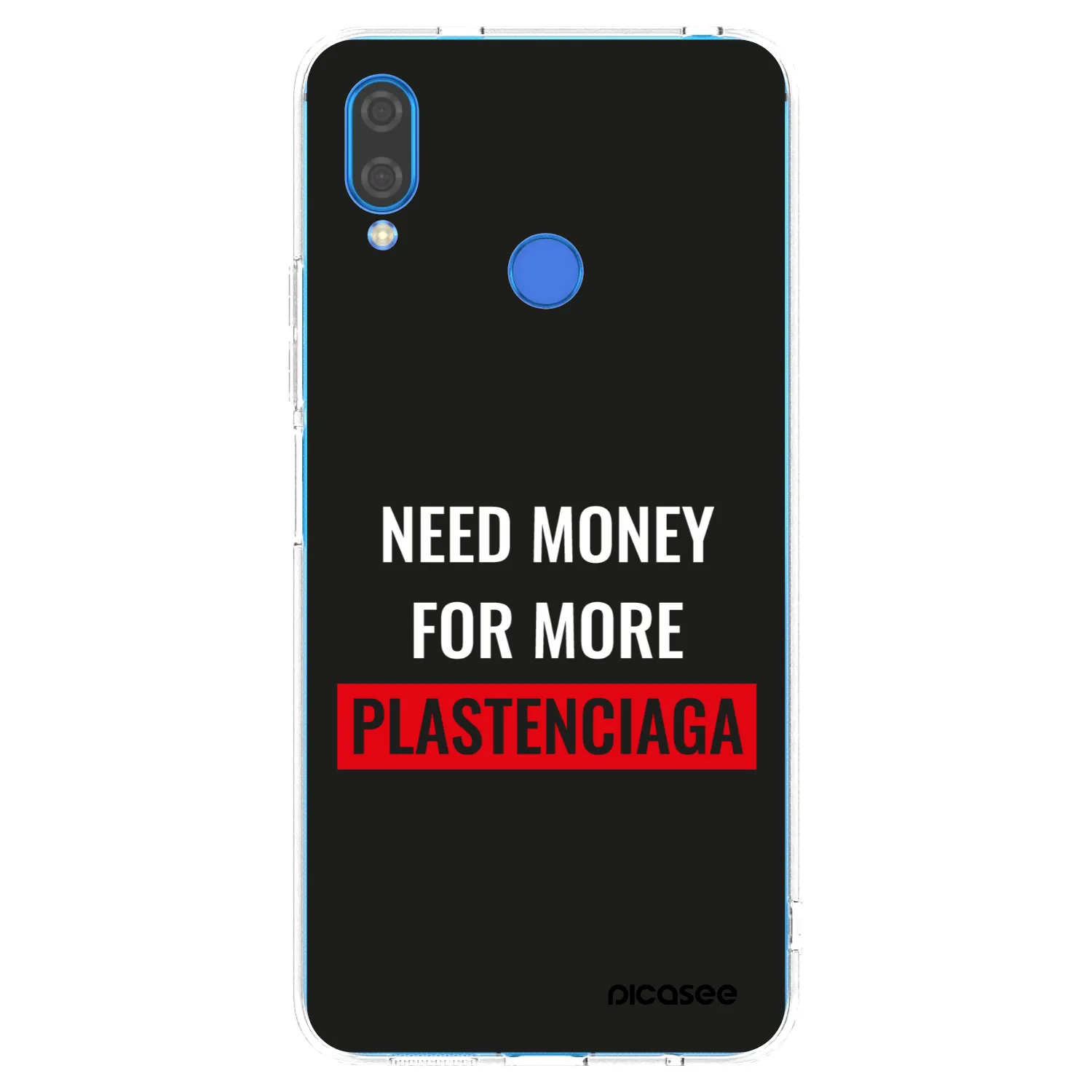 Picasee silikonový průhledný obal pro Huawei Nova 3 - More PLASTENCIAGA