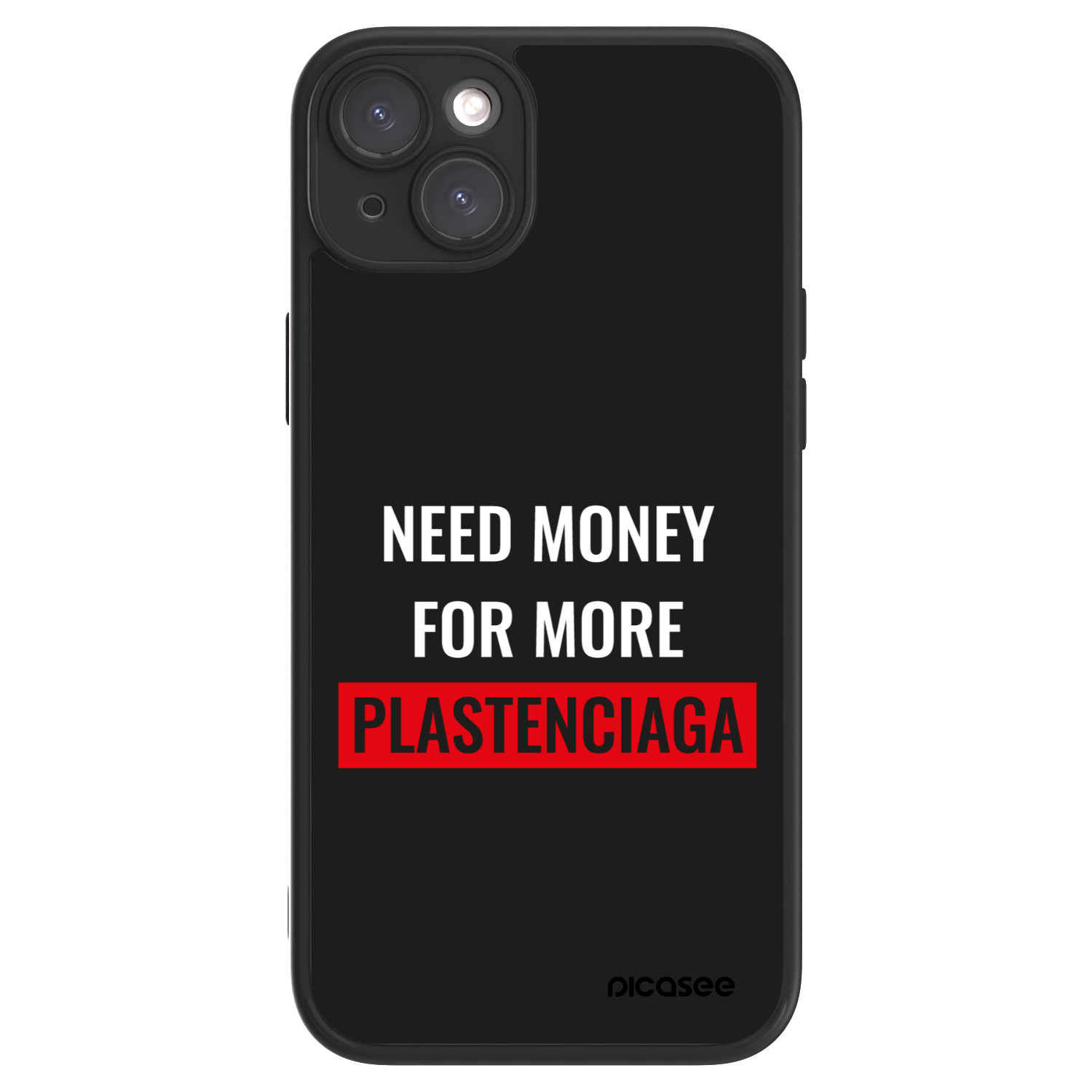 Picasee ULTIMATE CASE MagSafe pro Apple iPhone 15 Plus - More PLASTENCIAGA