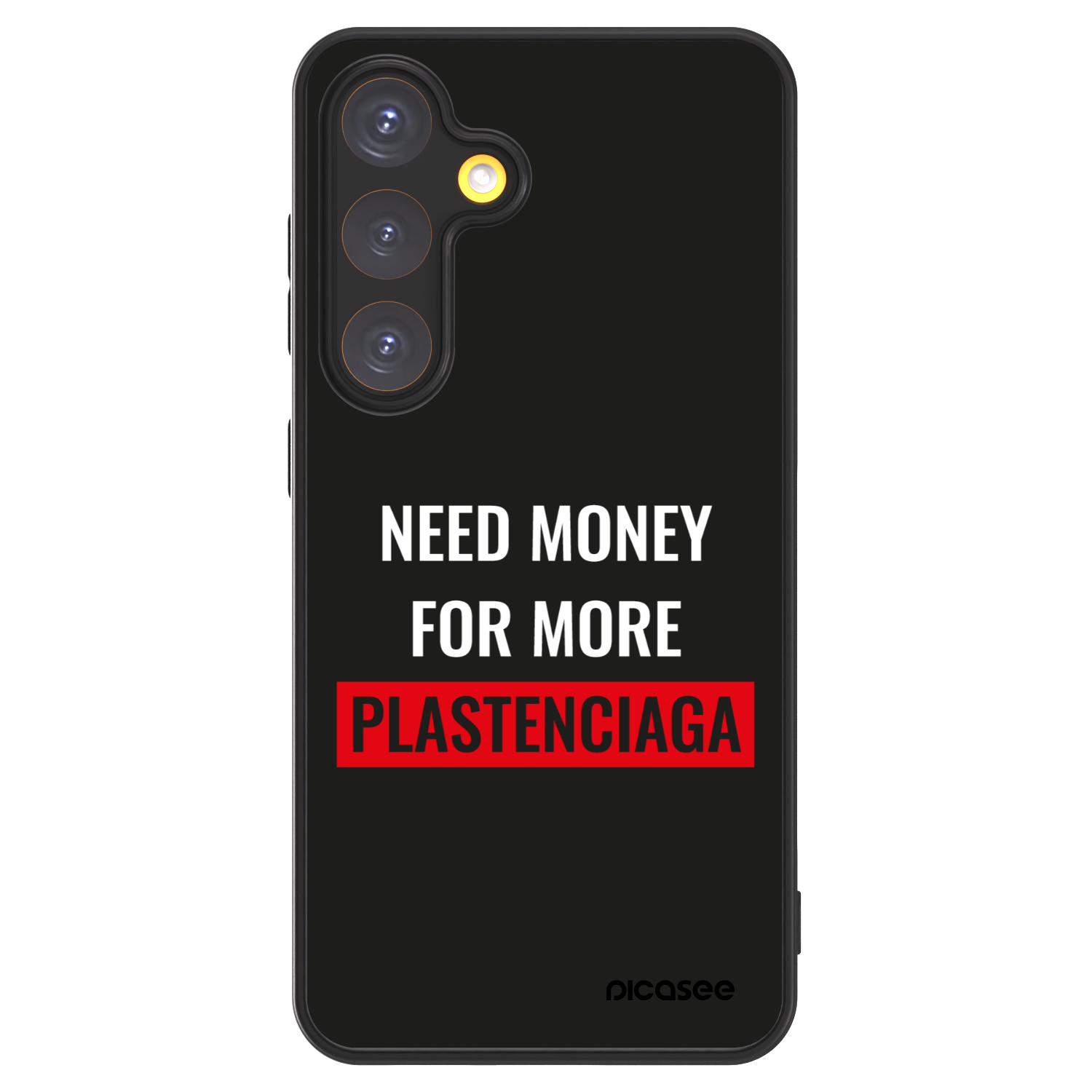 Picasee ULTIMATE CASE pro Samsung Galaxy S24 S921B 5G - More PLASTENCIAGA