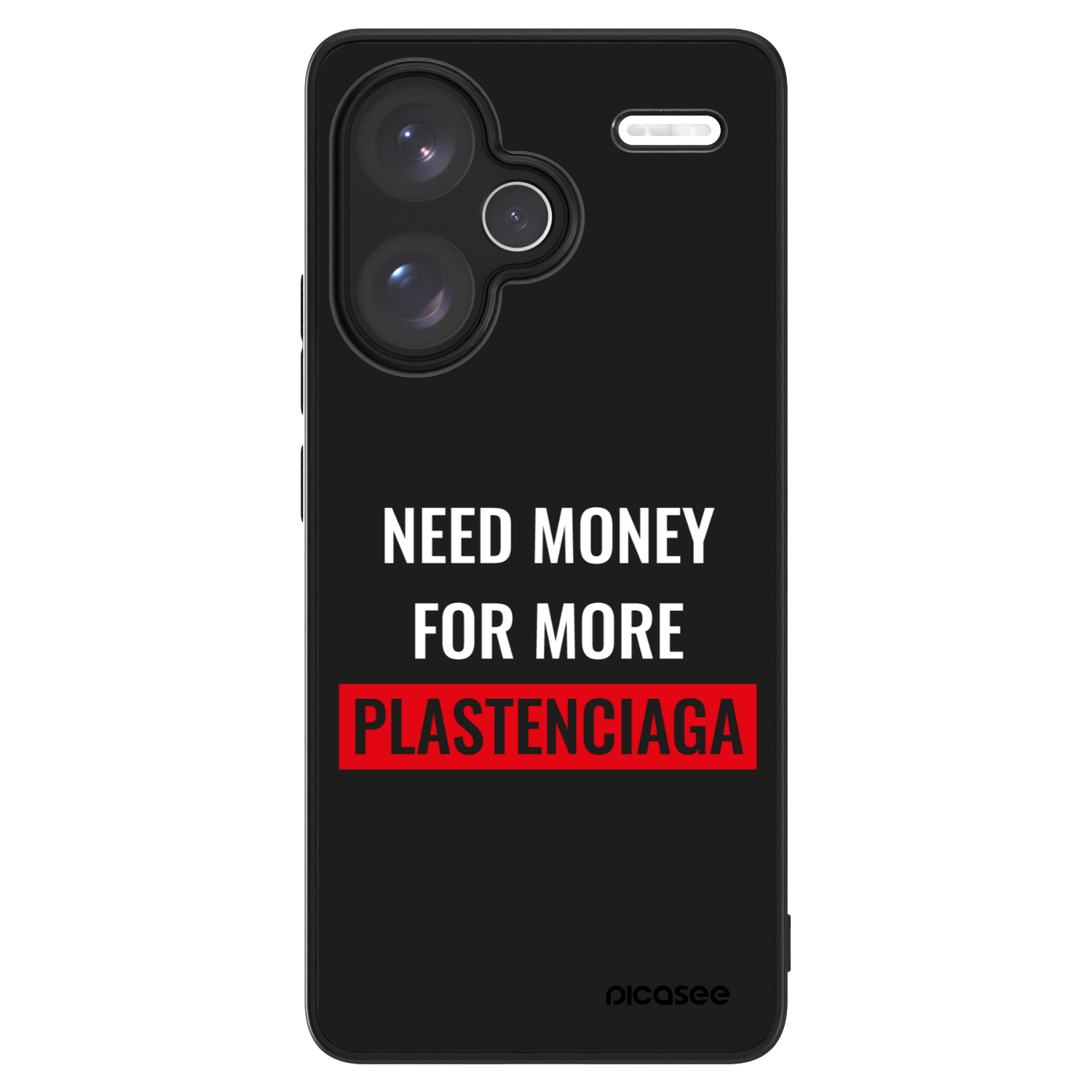 Picasee ULTIMATE CASE pro Xiaomi Redmi Note 13 Pro+ 5G - More PLASTENCIAGA