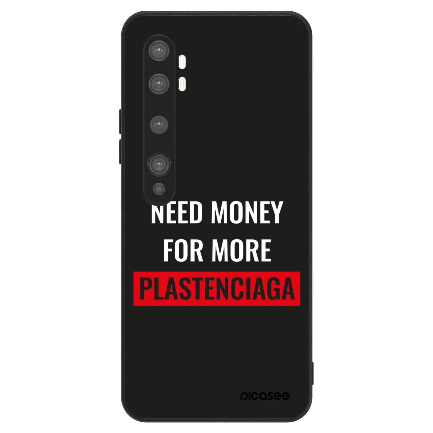 Picasee ULTIMATE CASE pro Xiaomi Mi Note 10 (Pro) - More PLASTENCIAGA