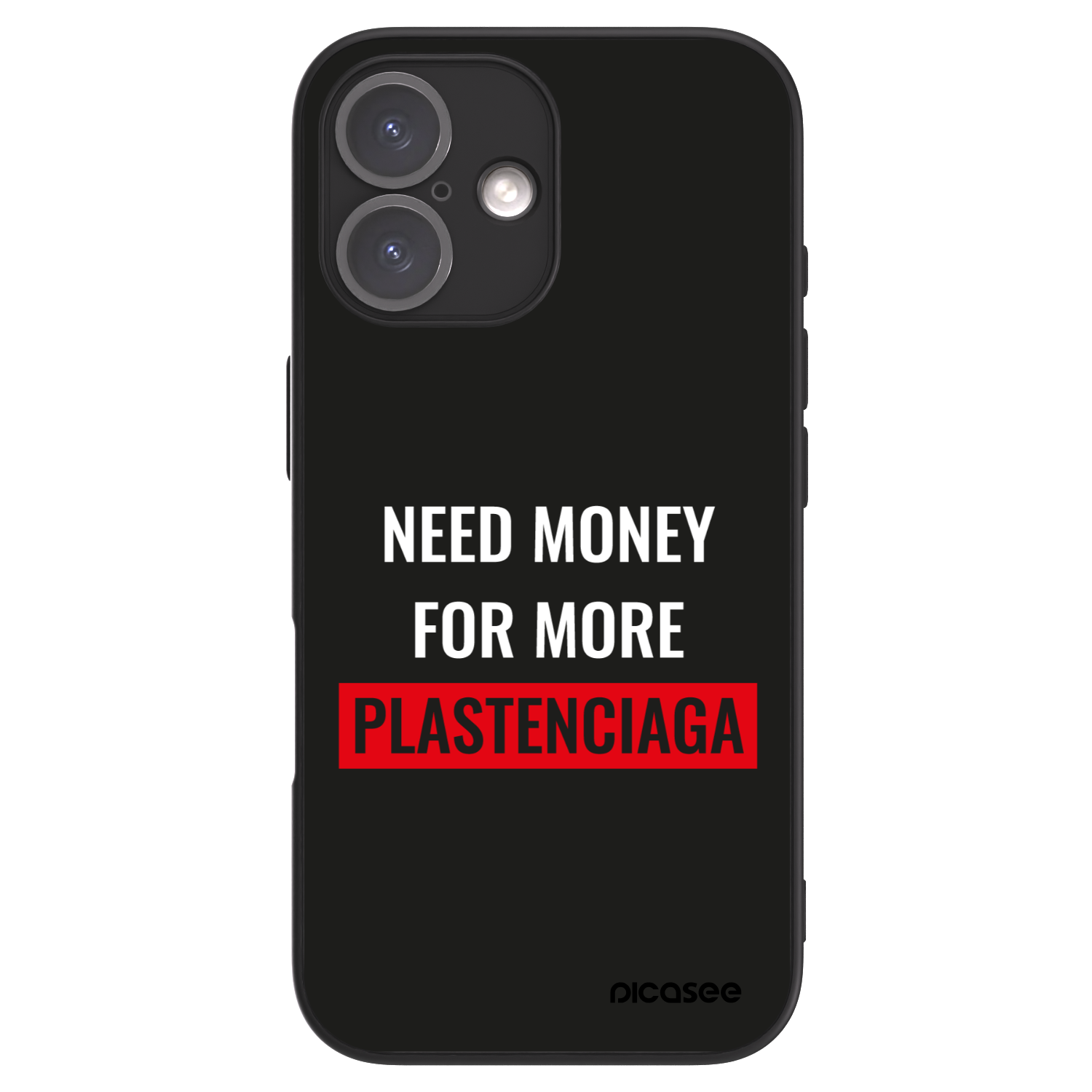 Picasee ULTIMATE CASE pro Apple iPhone 16 - More PLASTENCIAGA