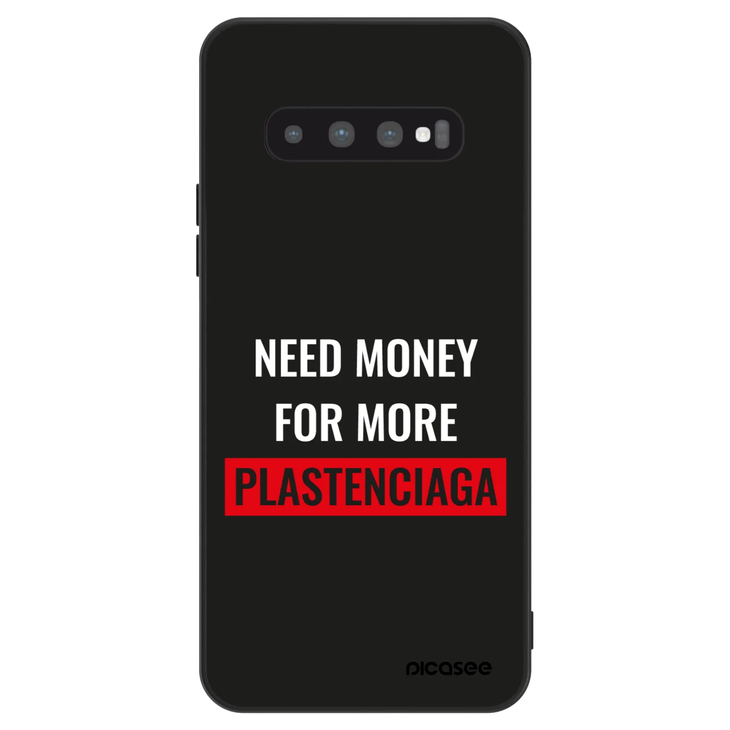 Picasee ULTIMATE CASE pro Samsung Galaxy S10 Plus G975 - More PLASTENCIAGA