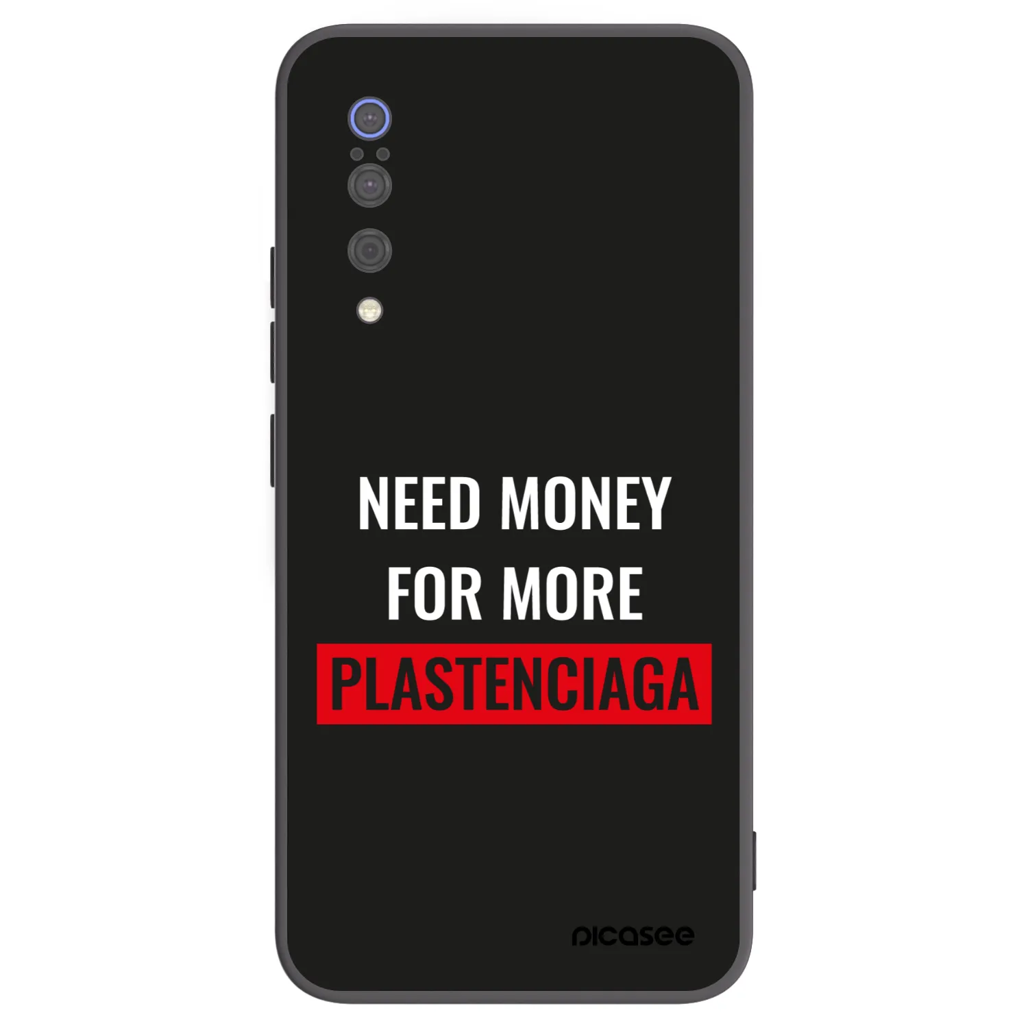 Picasee silikonový černý obal pro Xiaomi Mi 9 - More PLASTENCIAGA