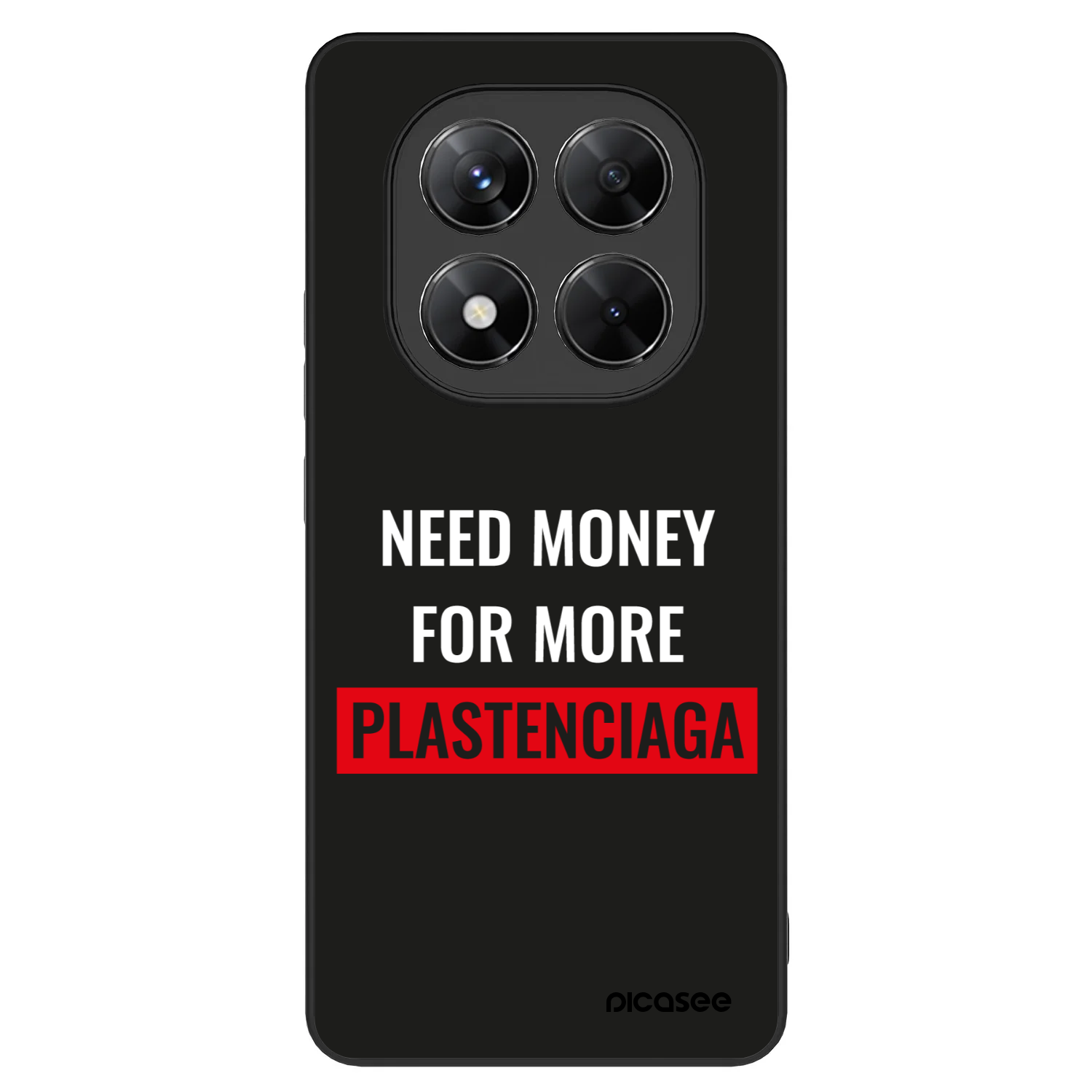 Picasee ULTIMATE CASE pro Xiaomi Redmi Note 14 Pro 5G - More PLASTENCIAGA
