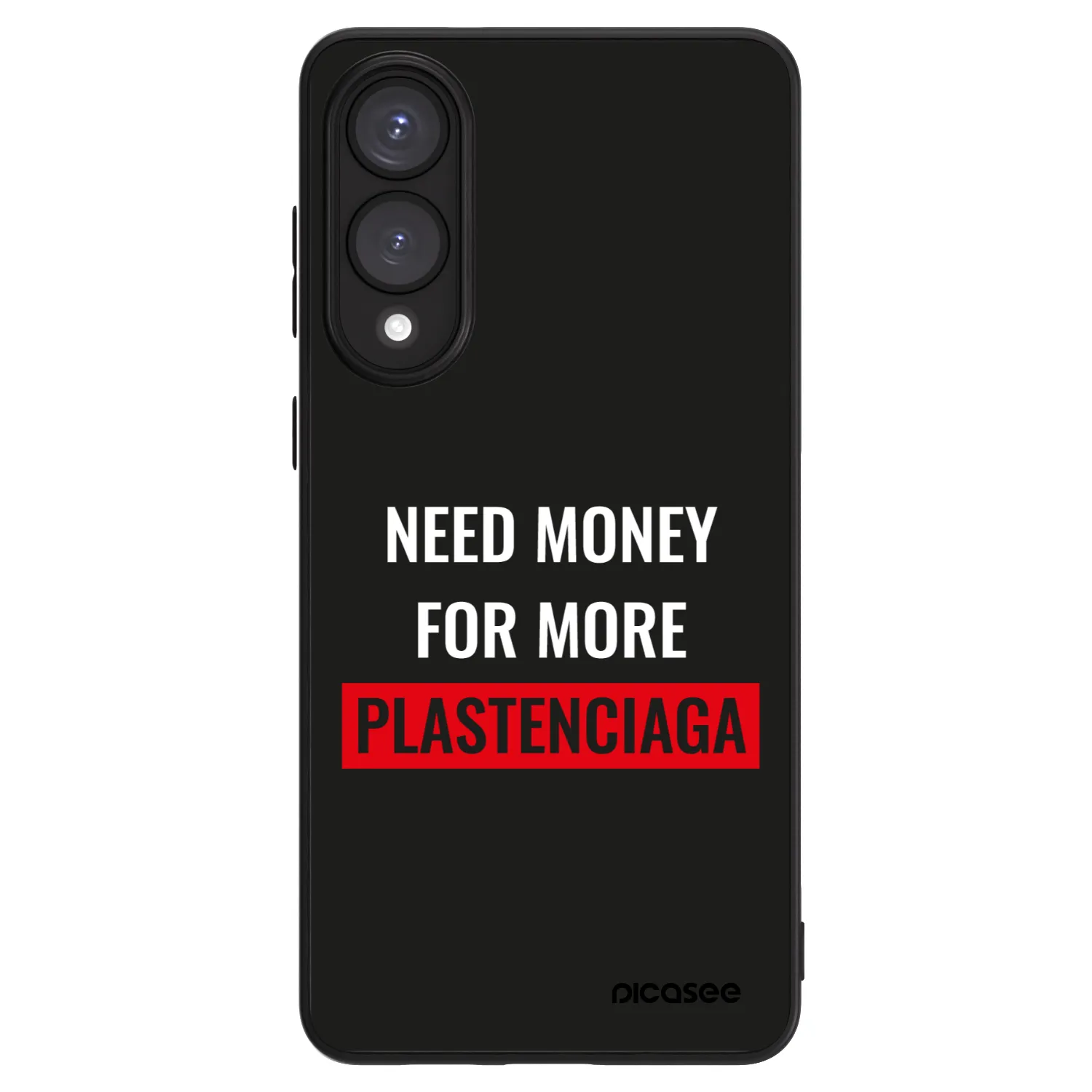 Picasee ULTIMATE CASE pro Samsung Galaxy S25 Edge 5G - More PLASTENCIAGA