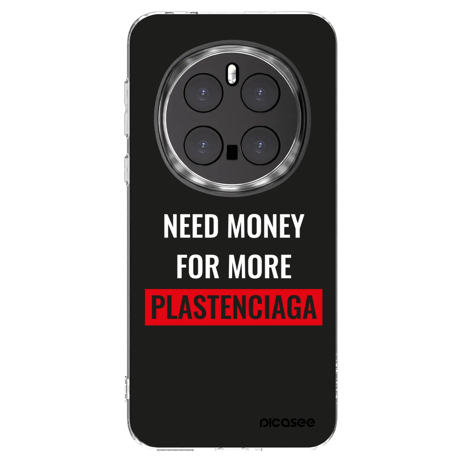 Picasee silikonový průhledný obal pro Honor Magic7 Pro 5G - More PLASTENCIAGA