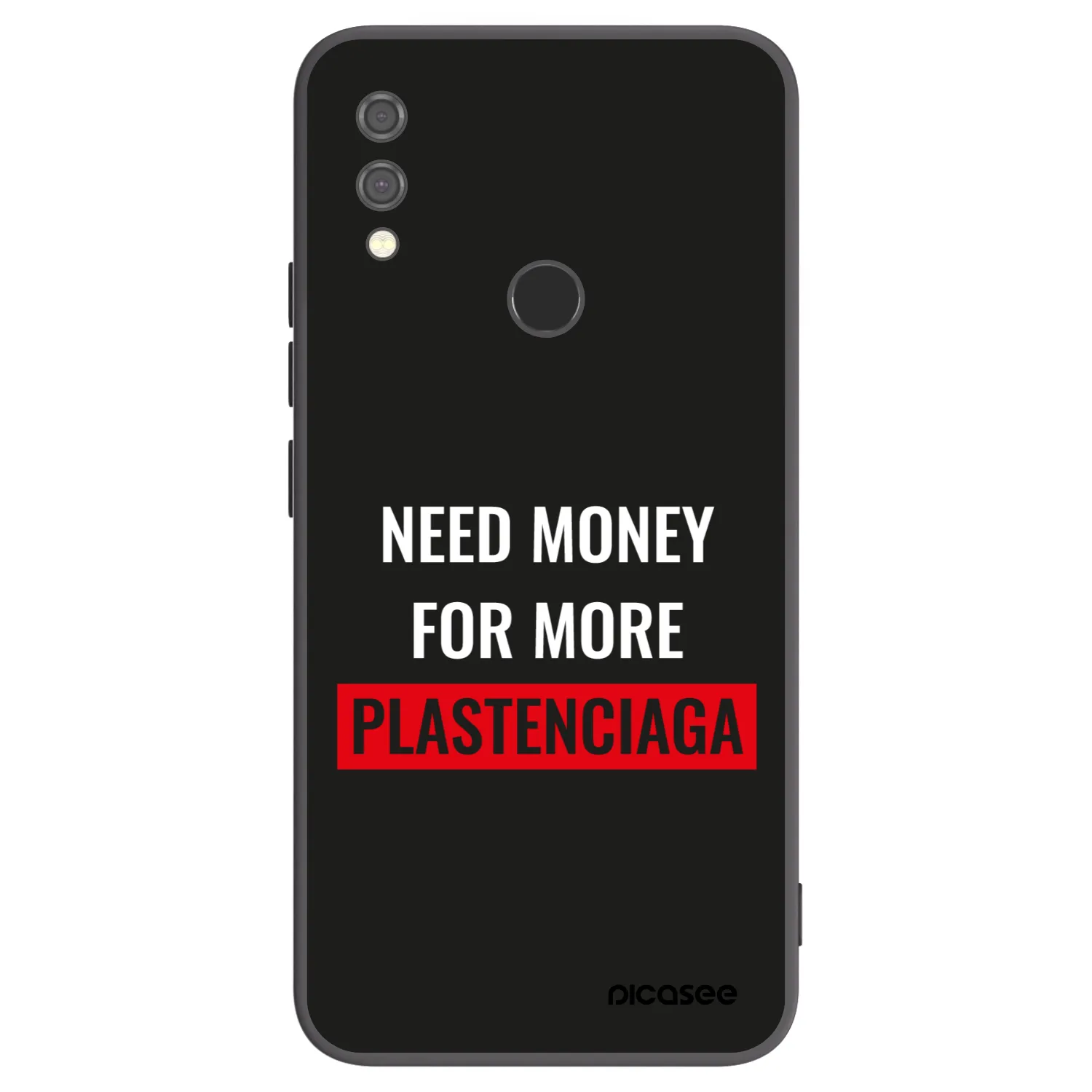 Picasee silikonový černý obal pro Xiaomi Redmi Note 7 - More PLASTENCIAGA