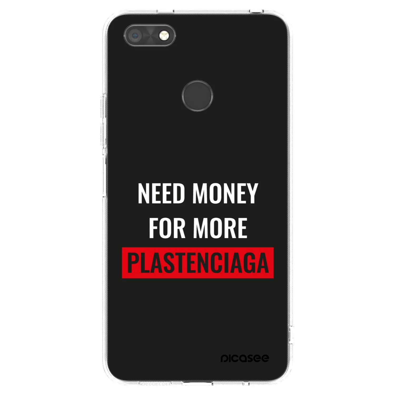 Picasee silikonový průhledný obal pro Huawei P9 Lite Mini - More PLASTENCIAGA