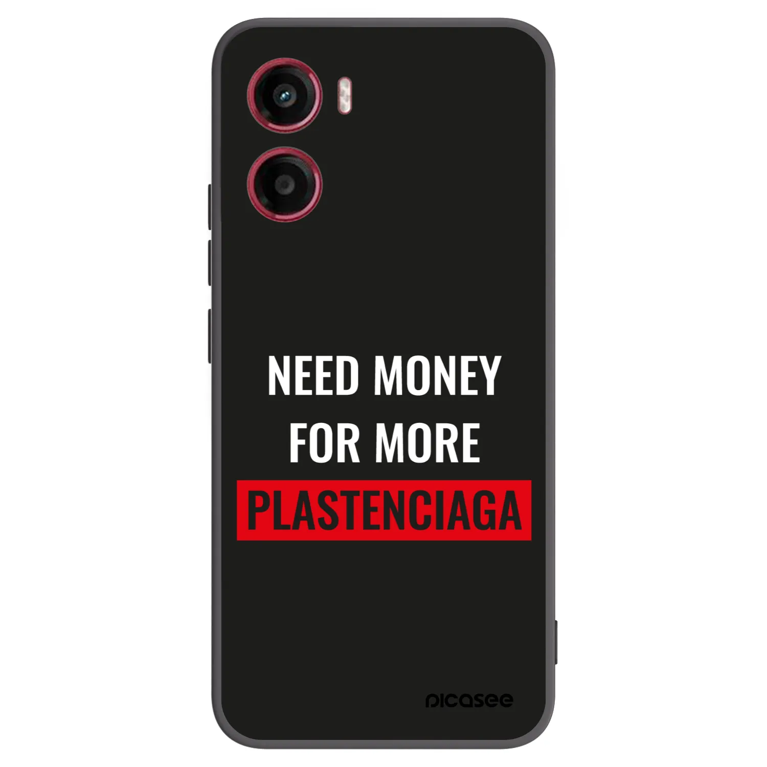 Picasee silikonový černý obal pro Motorola Moto G05 - More PLASTENCIAGA
