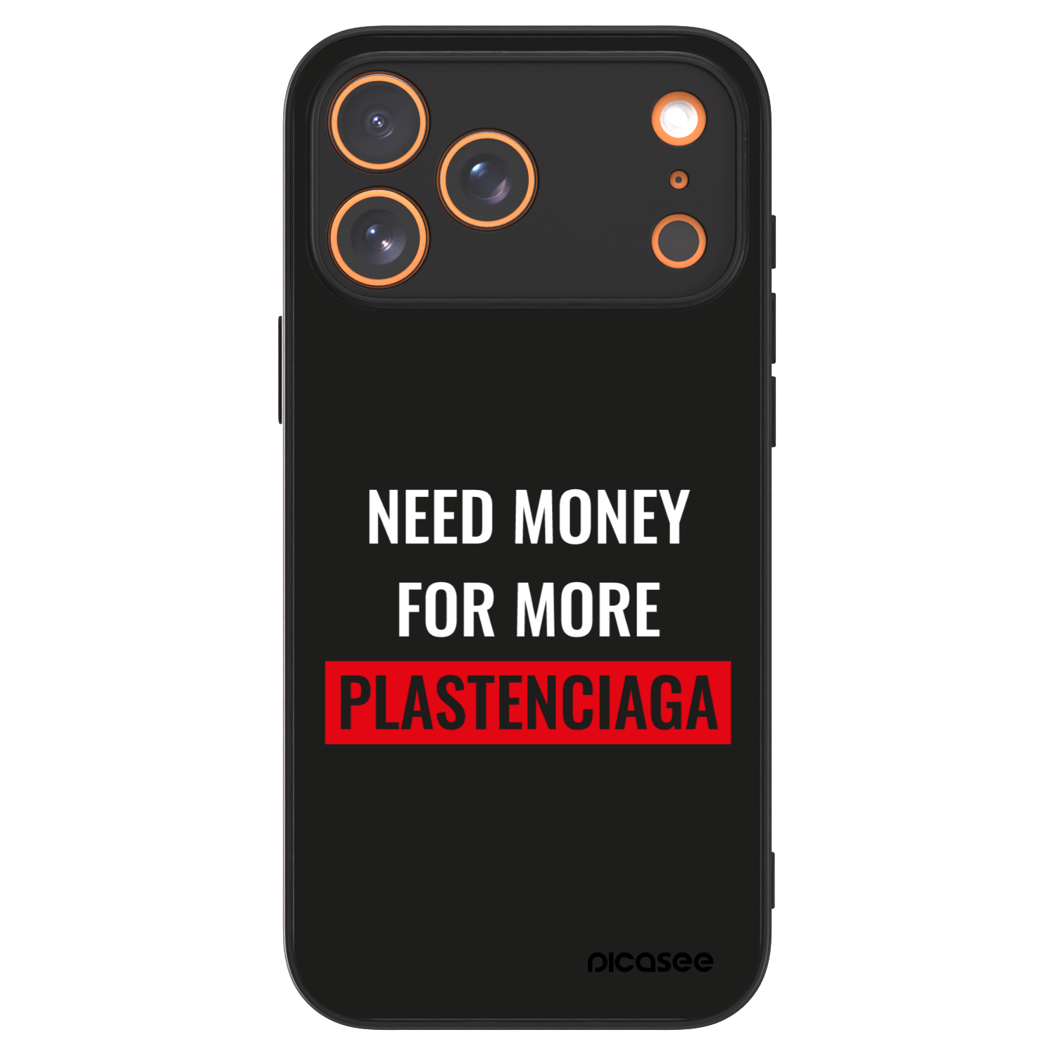 Picasee ULTIMATE CASE pro Apple iPhone 17 Pro Max - More PLASTENCIAGA