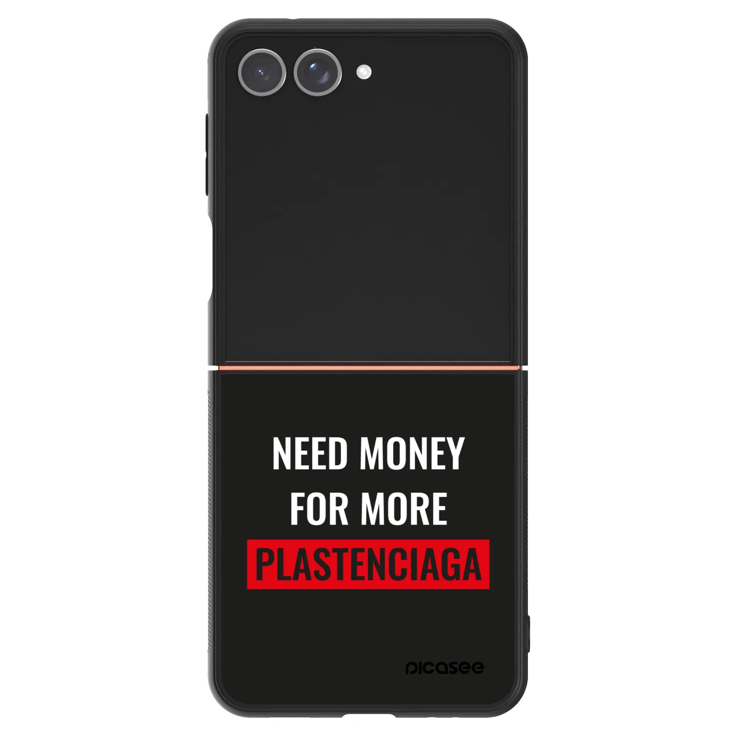 Picasee ULTIMATE CASE pro Samsung Galaxy Z Flip7 5G - More PLASTENCIAGA