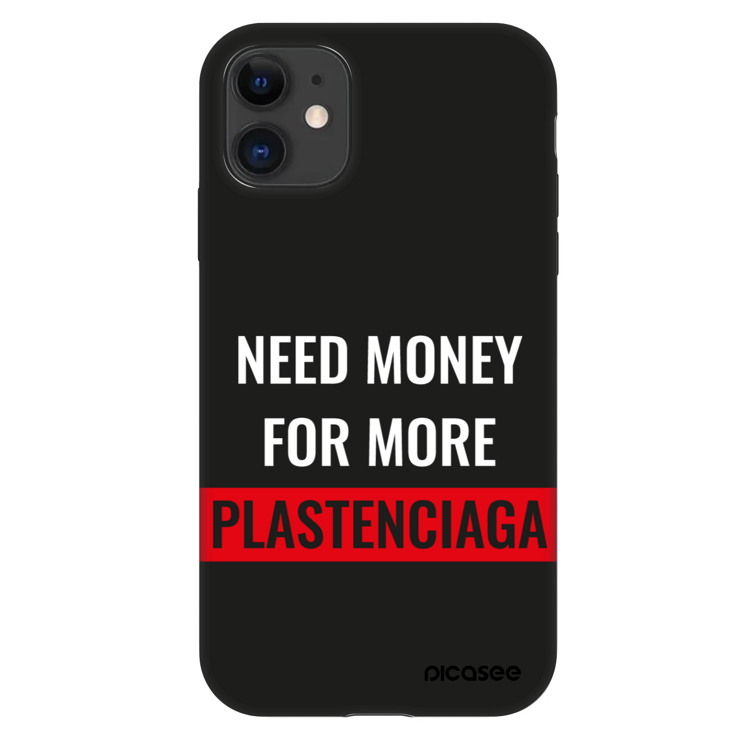 Picasee Fashion Case pro Apple iPhone 11 - More PLASTENCIAGA