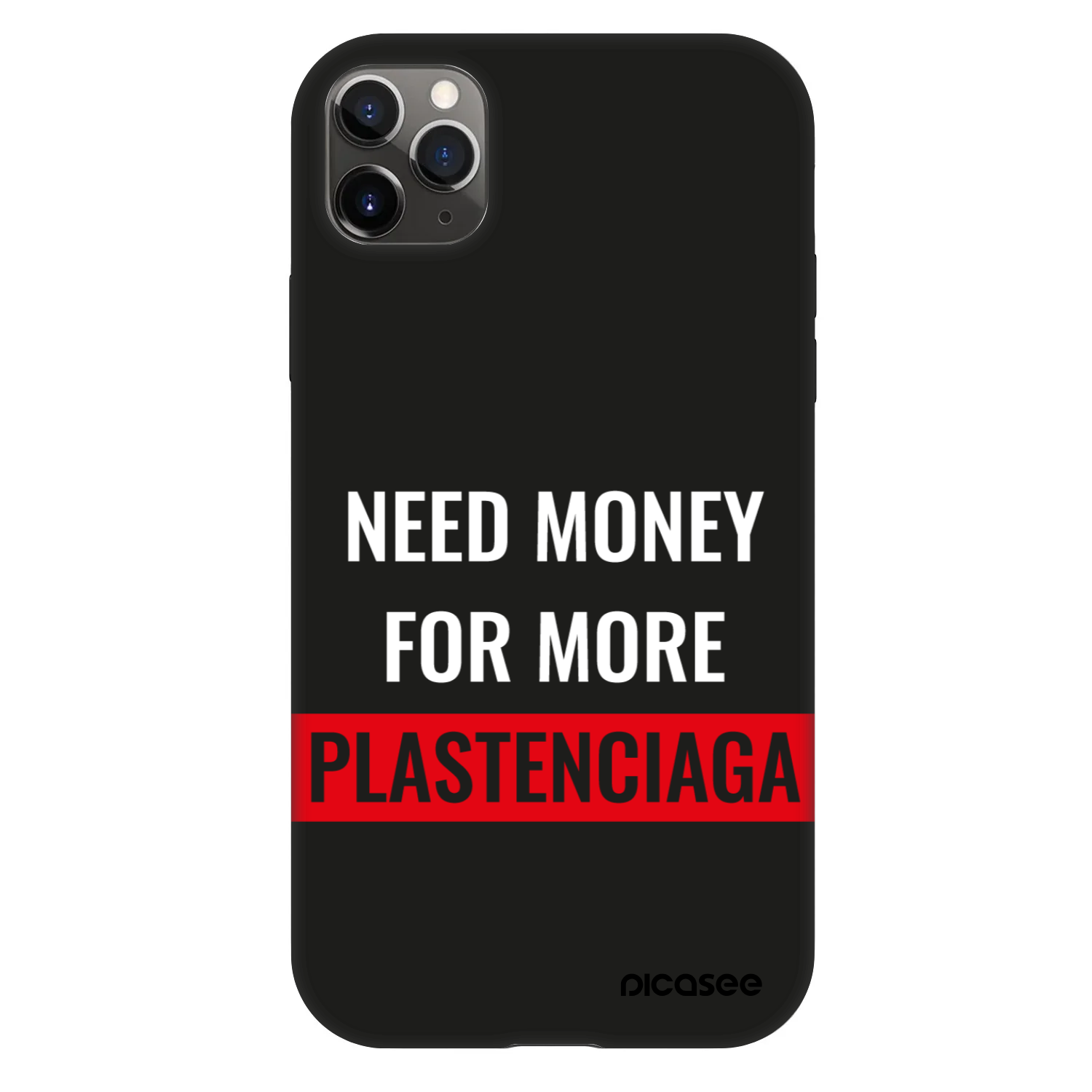 Picasee Fashion Case pro Apple iPhone 11 Pro Max - More PLASTENCIAGA