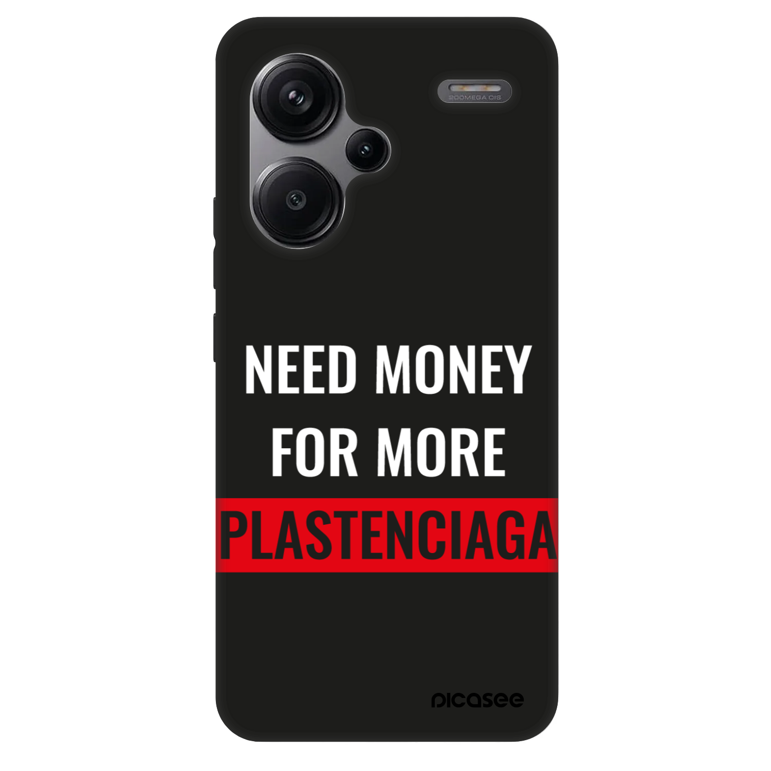 Picasee Fashion Case pro Xiaomi Redmi Note 13 Pro+ 5G - More PLASTENCIAGA