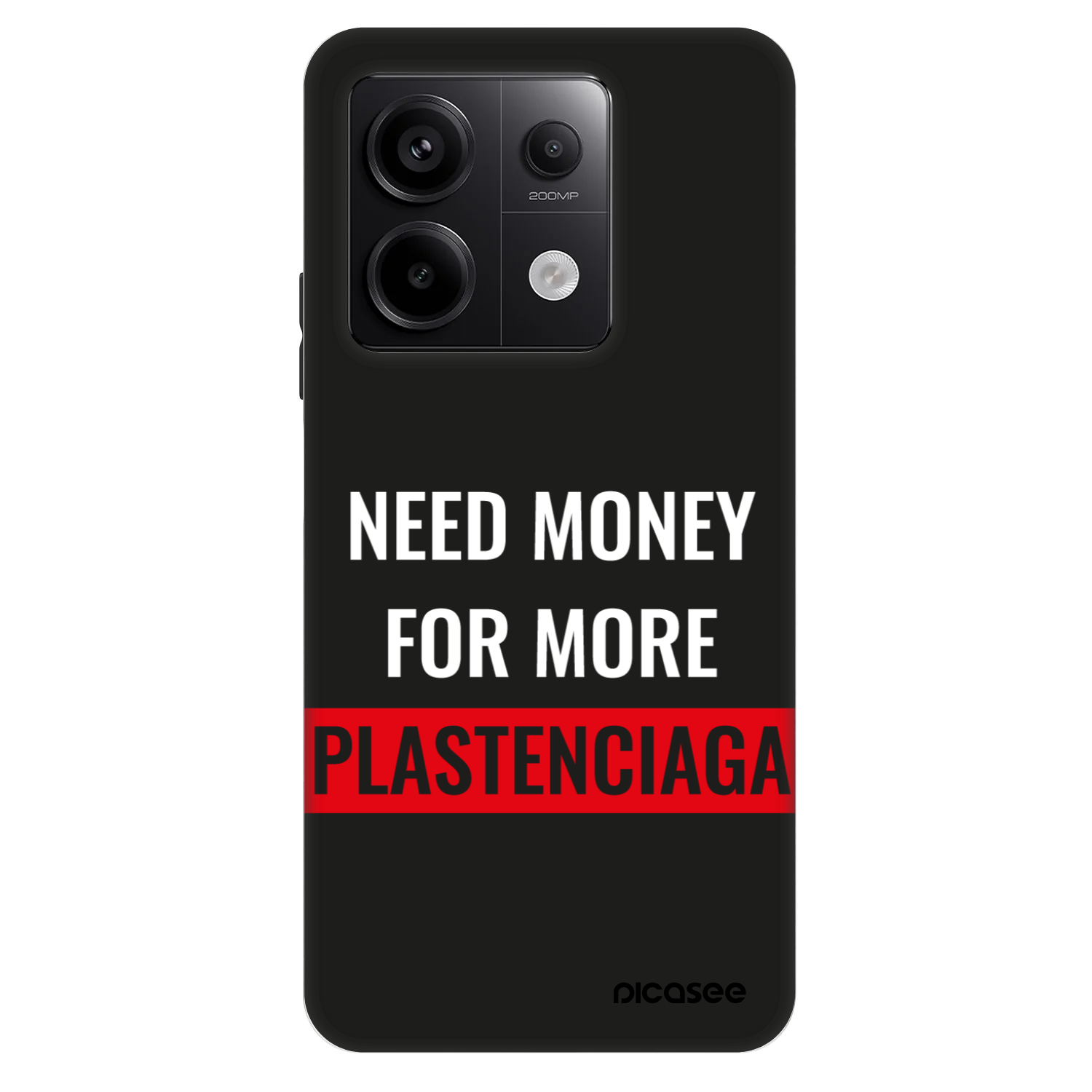 Picasee Fashion Case pro Xiaomi Redmi Note 13 Pro 5G - More PLASTENCIAGA
