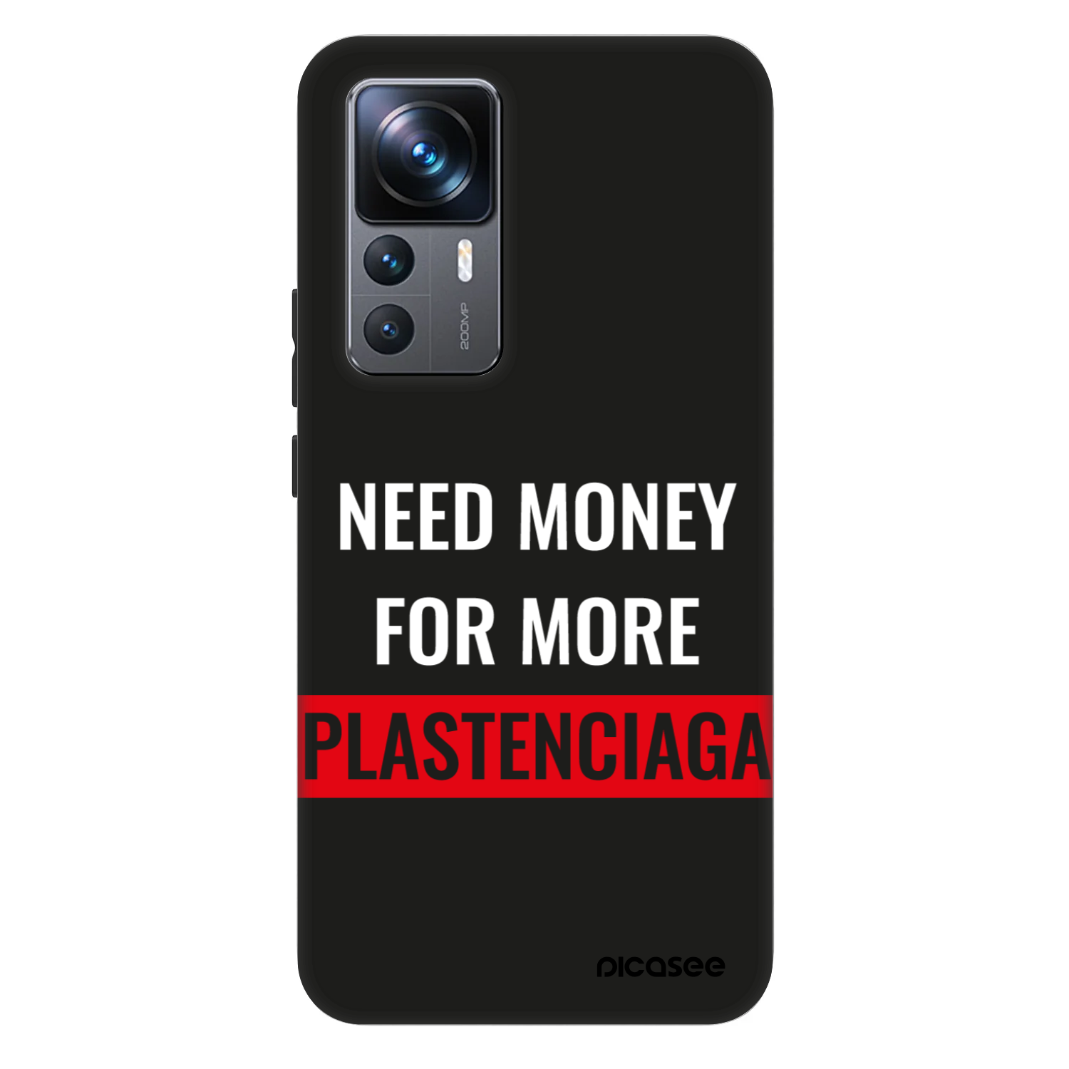 Picasee Fashion Case pro Xiaomi 12T Pro - More PLASTENCIAGA