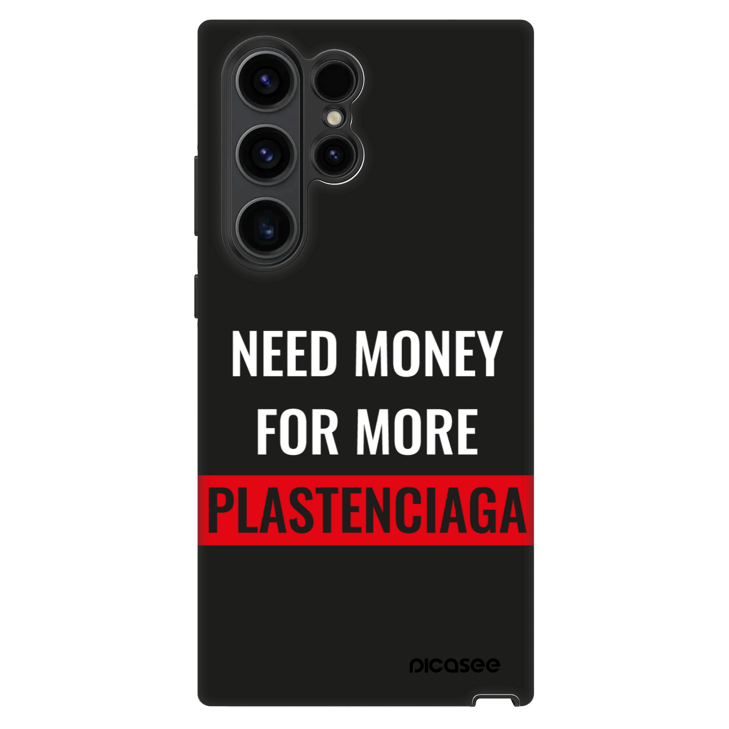 Picasee Fashion Case pro Samsung Galaxy S22 Ultra 5G - More PLASTENCIAGA