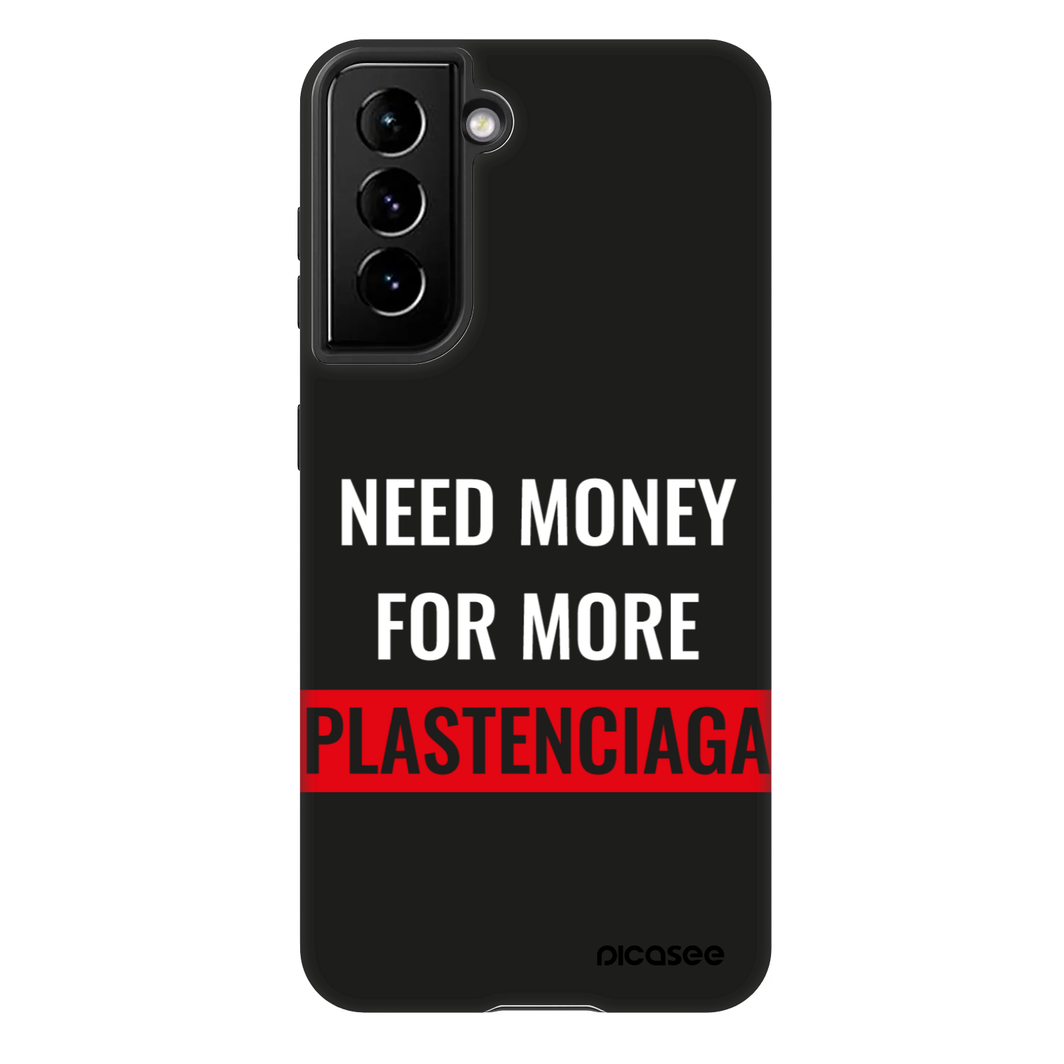 Picasee Fashion Case pro Samsung Galaxy S21 5G G991B - More PLASTENCIAGA