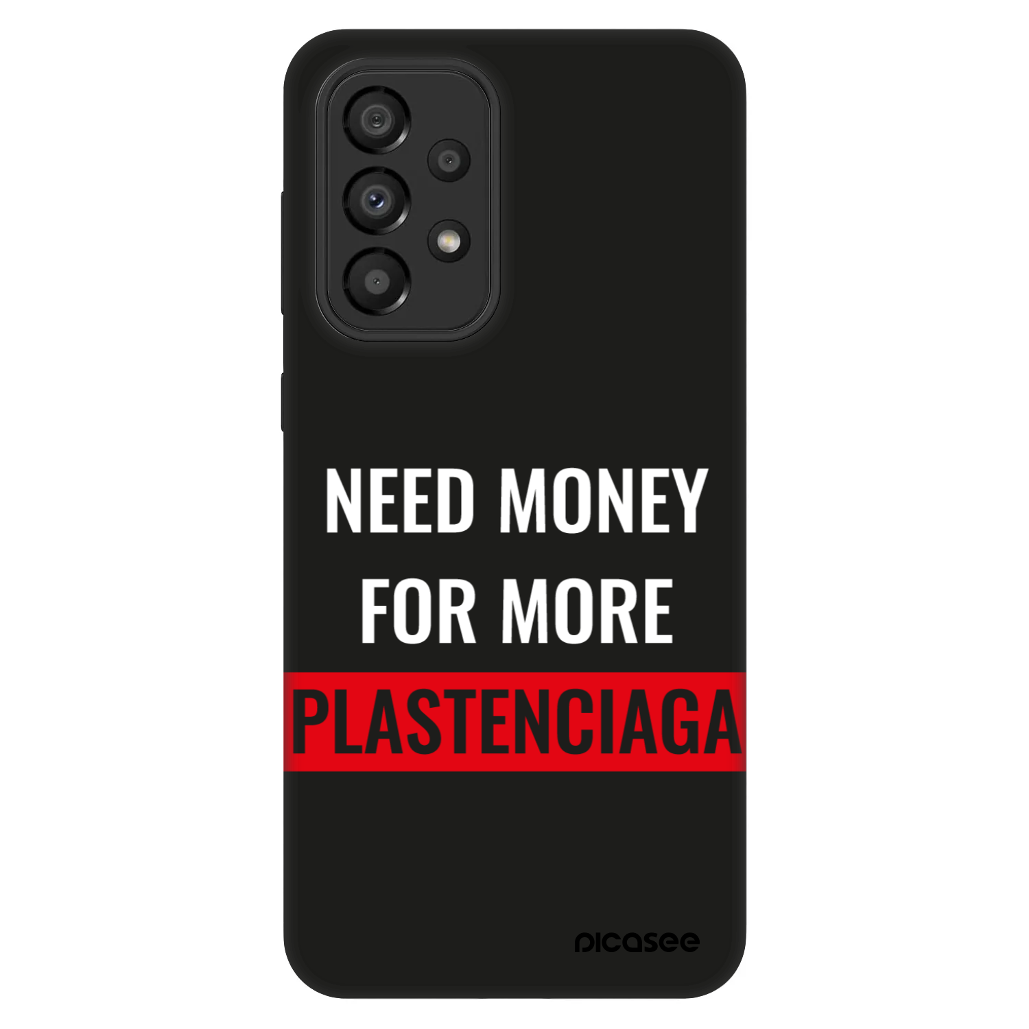 Picasee Fashion Case pro Samsung Galaxy A33 5G A336 - More PLASTENCIAGA