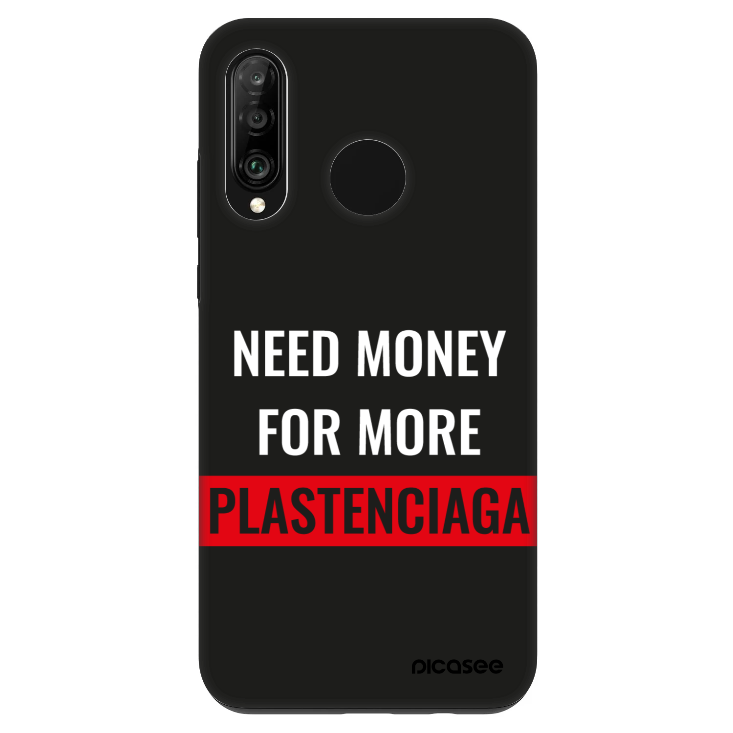 Picasee Fashion Case pro Huawei P30 Lite - More PLASTENCIAGA