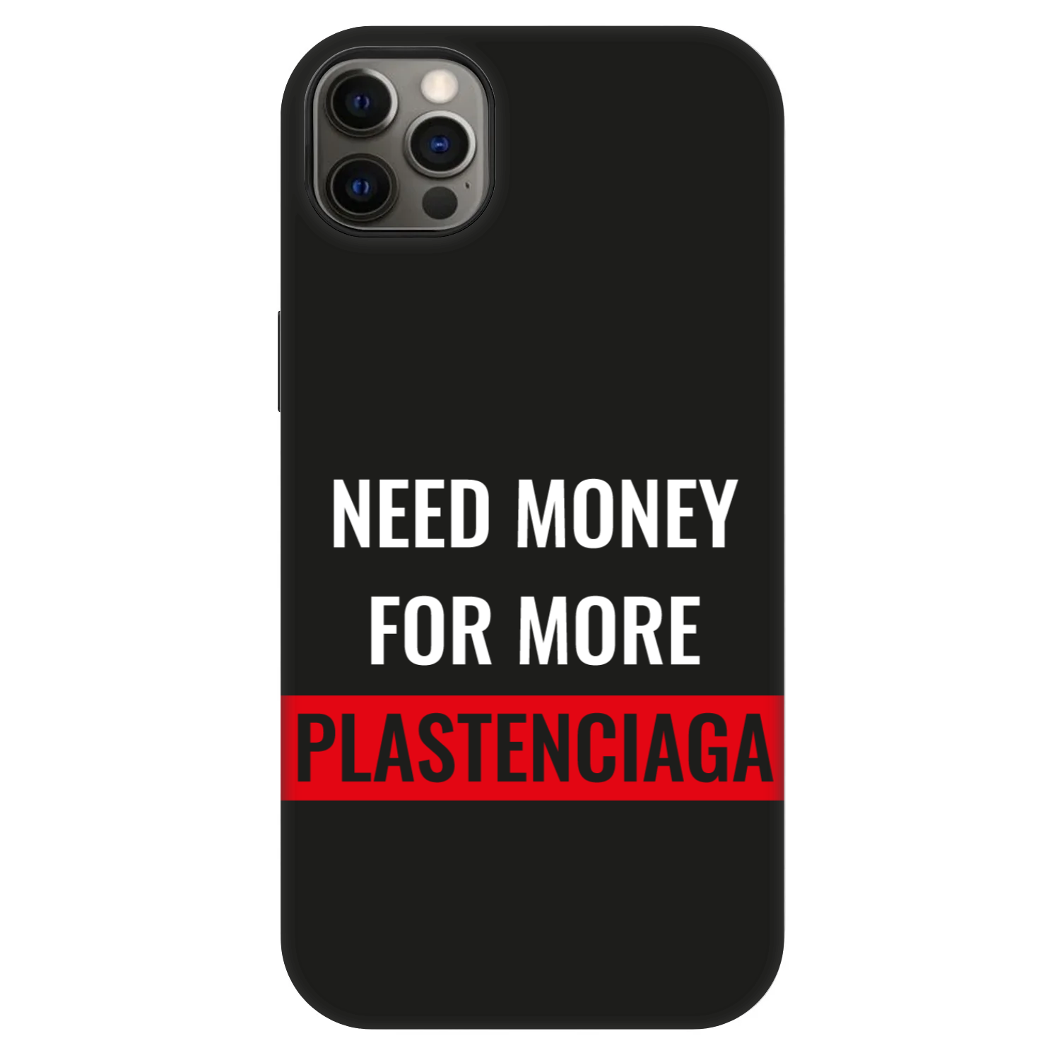 Picasee Fashion Case MagSafe Apple iPhone 12 Pro Max - More PLASTENCIAGA