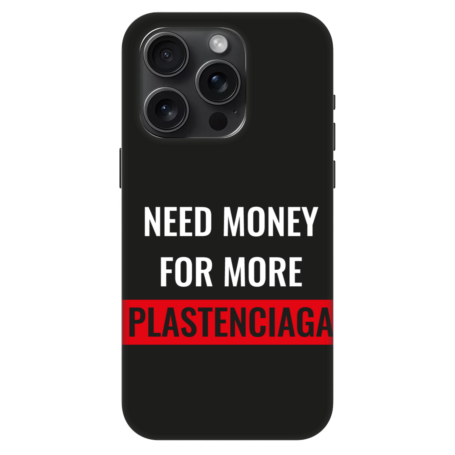 Picasee Fashion Case MagSafe Apple iPhone 15 Pro - More PLASTENCIAGA