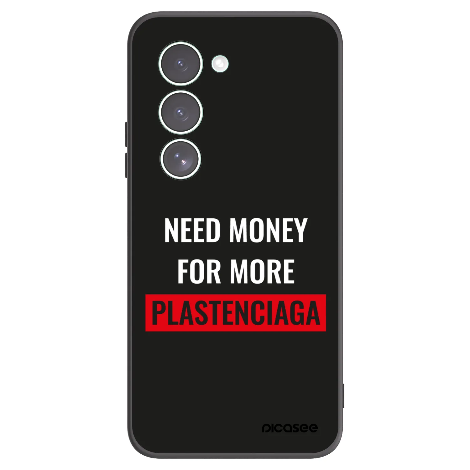 Picasee silikonový černý obal pro Xiaomi Redmi 15 5G - More PLASTENCIAGA