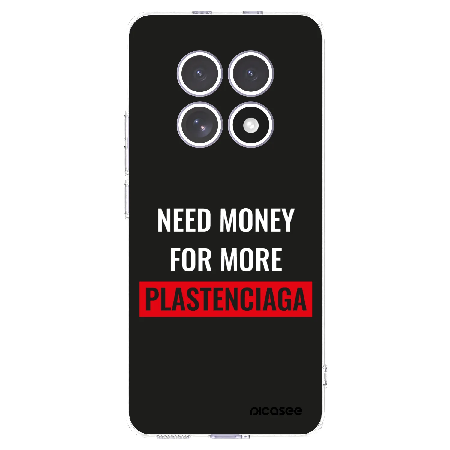 Picasee silikonový průhledný obal pro Xiaomi Redmi Note 15 - More PLASTENCIAGA