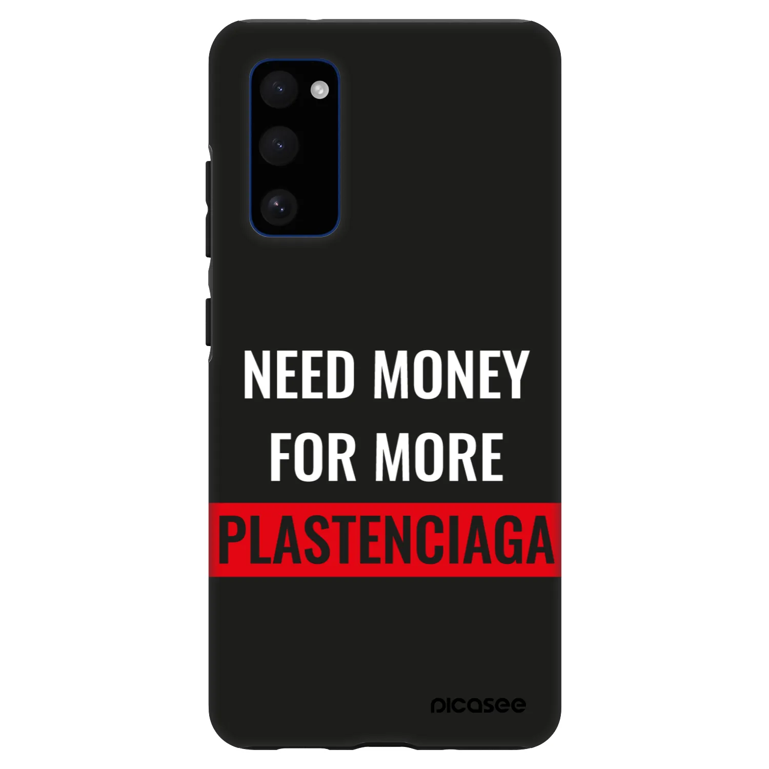 Picasee Fashion Case pro Samsung Galaxy S20 FE - More PLASTENCIAGA