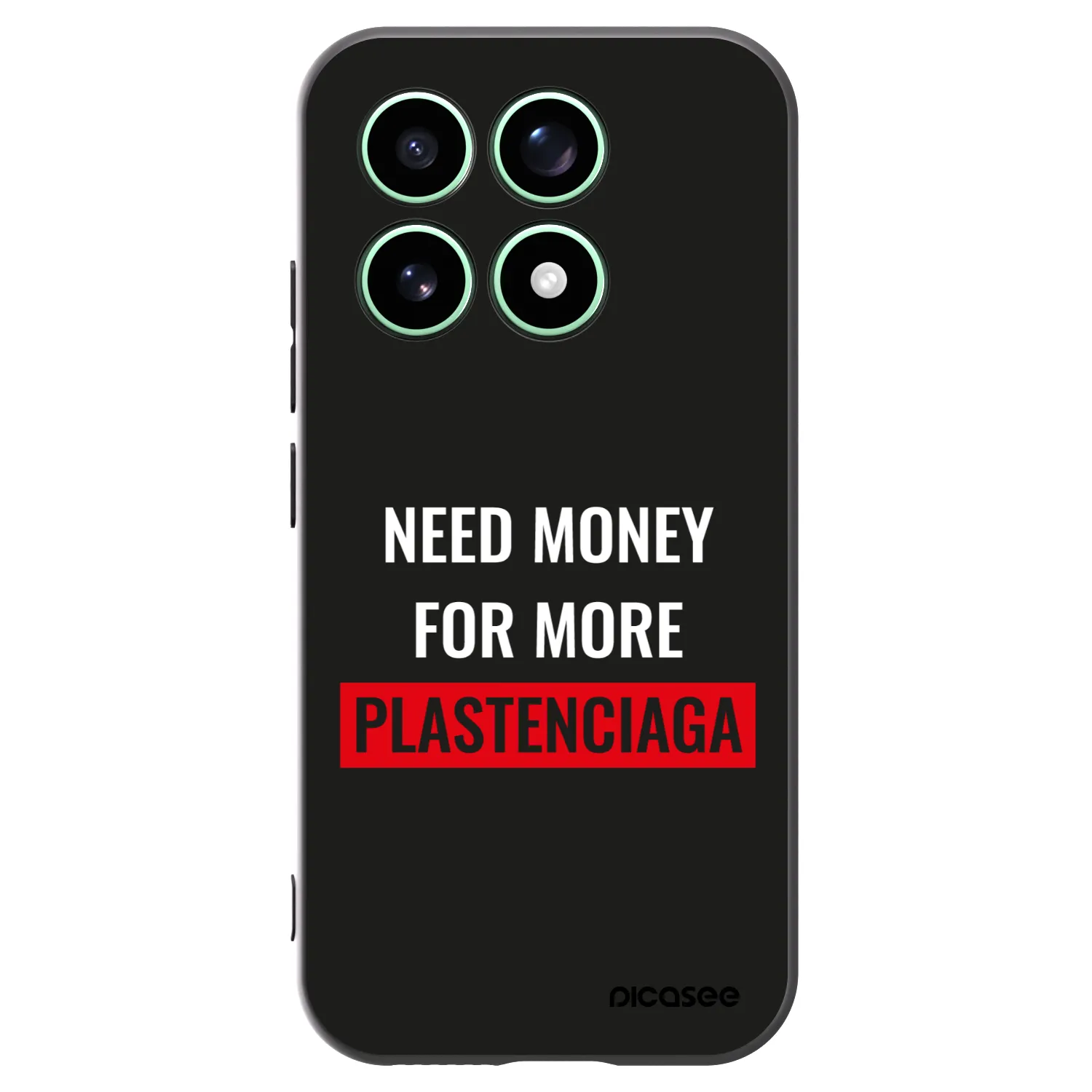 Picasee silikonový černý obal pro Xiaomi 17 - More PLASTENCIAGA