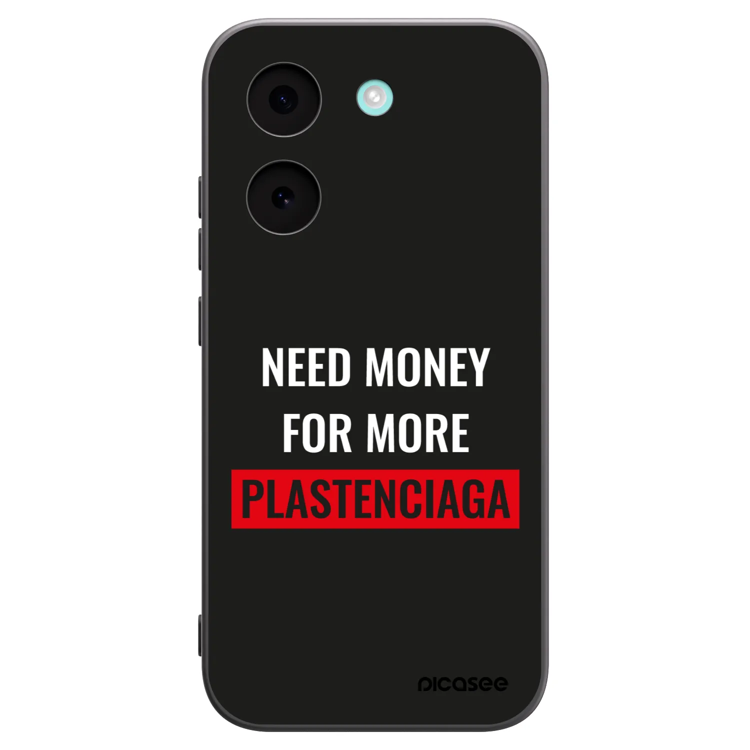 Picasee silikonový černý obal pro Xiaomi Poco X8 Pro - More PLASTENCIAGA