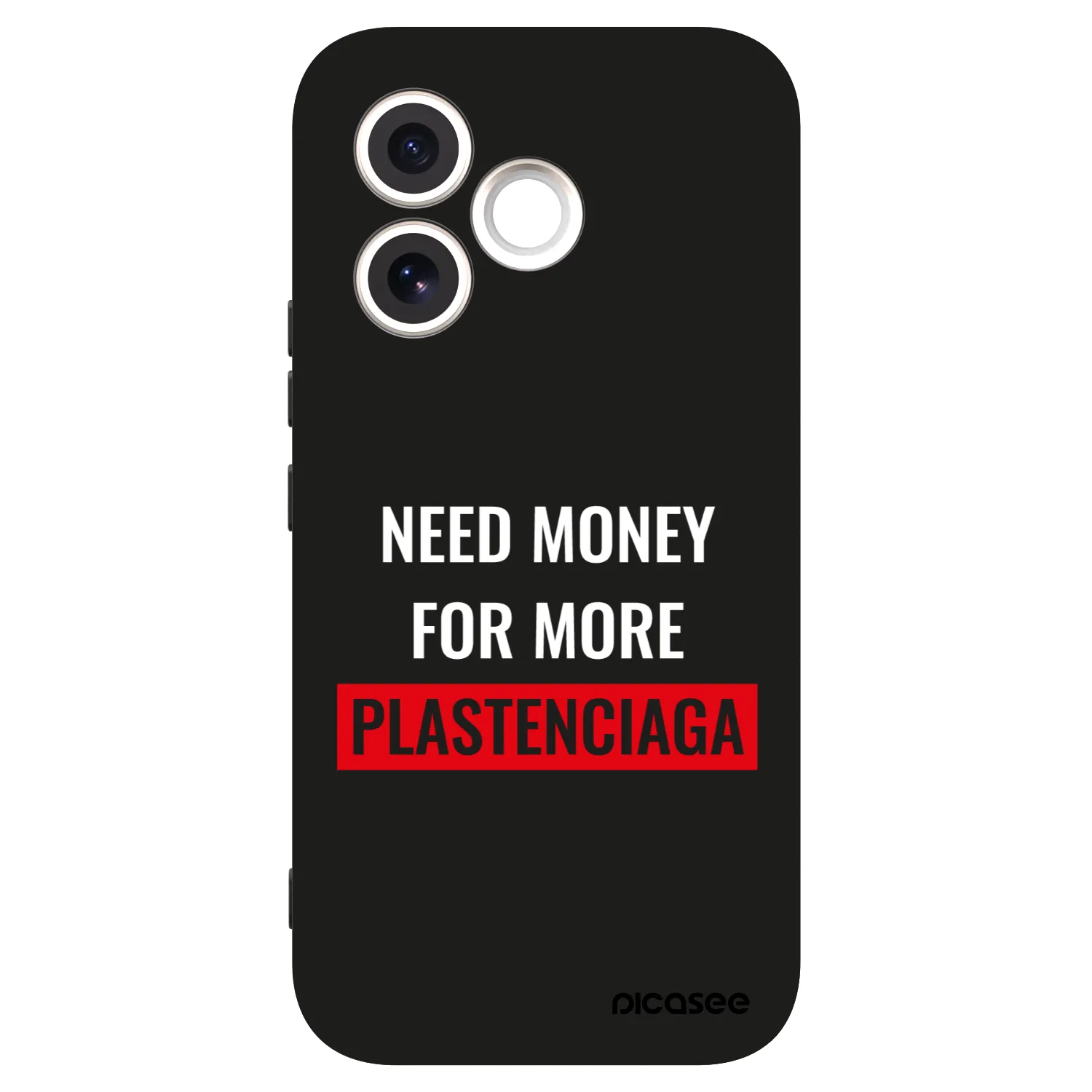 Picasee silikonový černý obal pro Honor 600 Lite - More PLASTENCIAGA