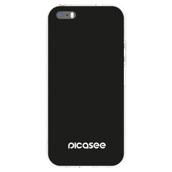 Picasee silikonový průhledný obal pro Apple iPhone 5/5S/SE - Picasee