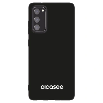 Picasee silikonový černý obal pro Samsung Galaxy S20 FE - Picasee