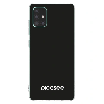 Picasee silikonový průhledný obal pro Samsung Galaxy M51 M515F - Picasee